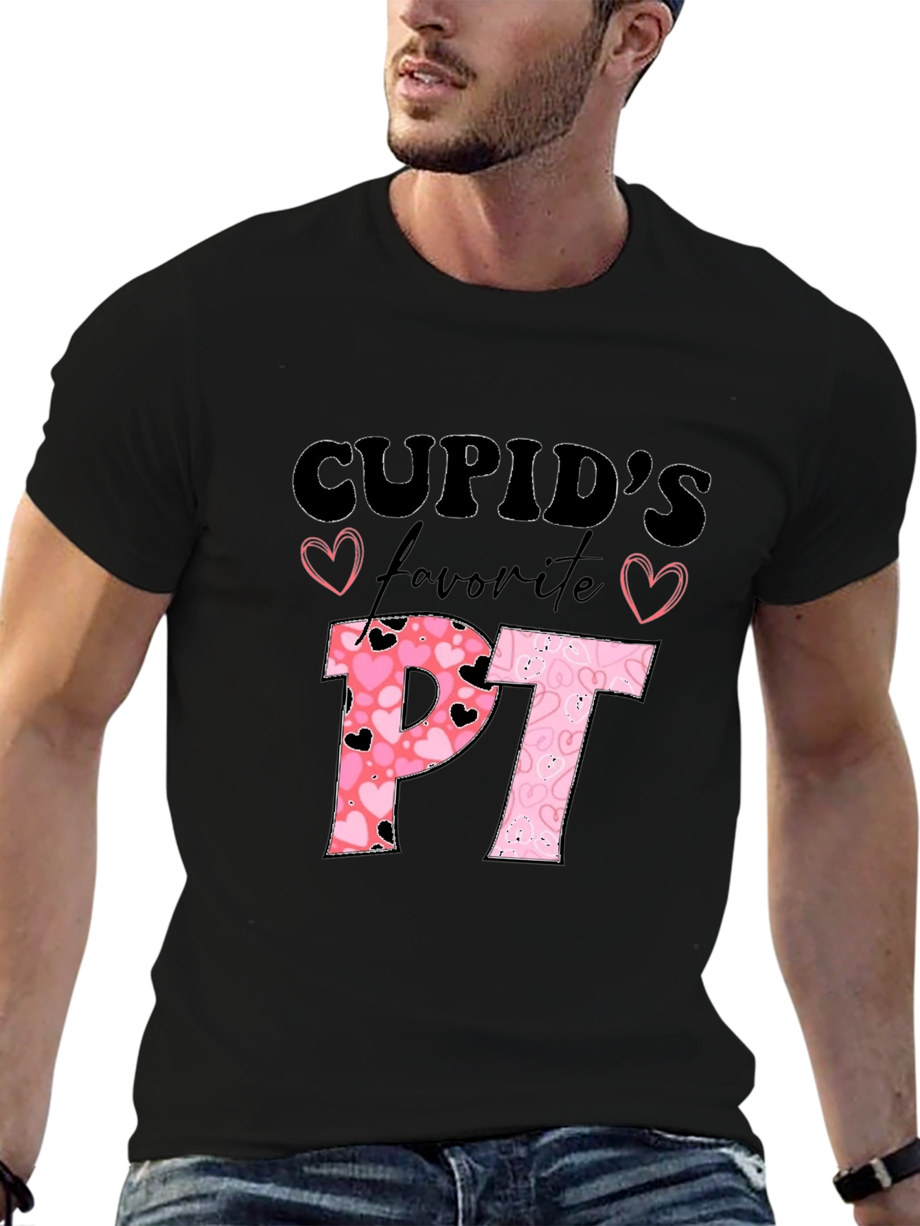 Cupids Favorite PT T-Shirt Valentines Day