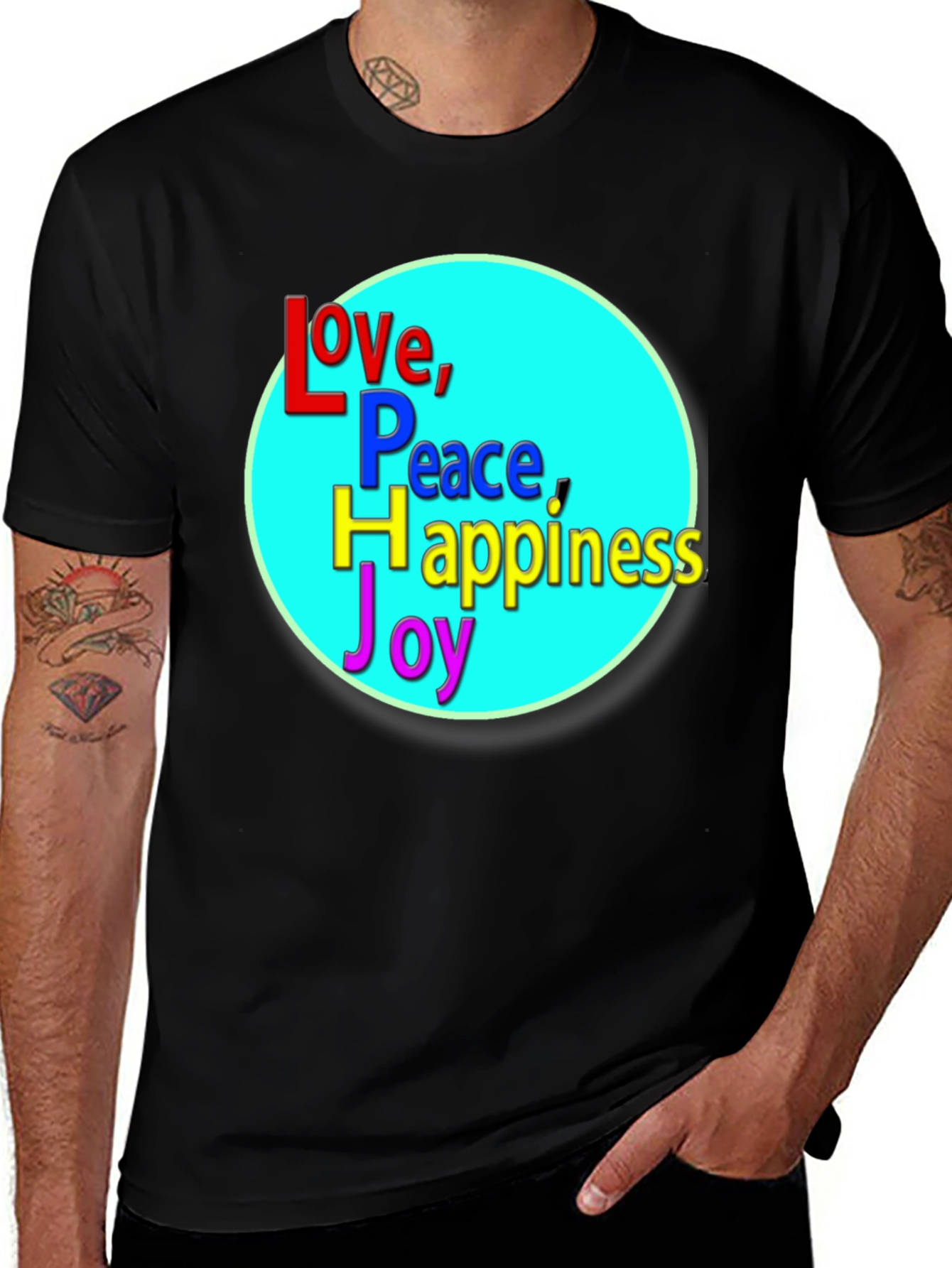 Love Peace Happiness Joy T-Shirt