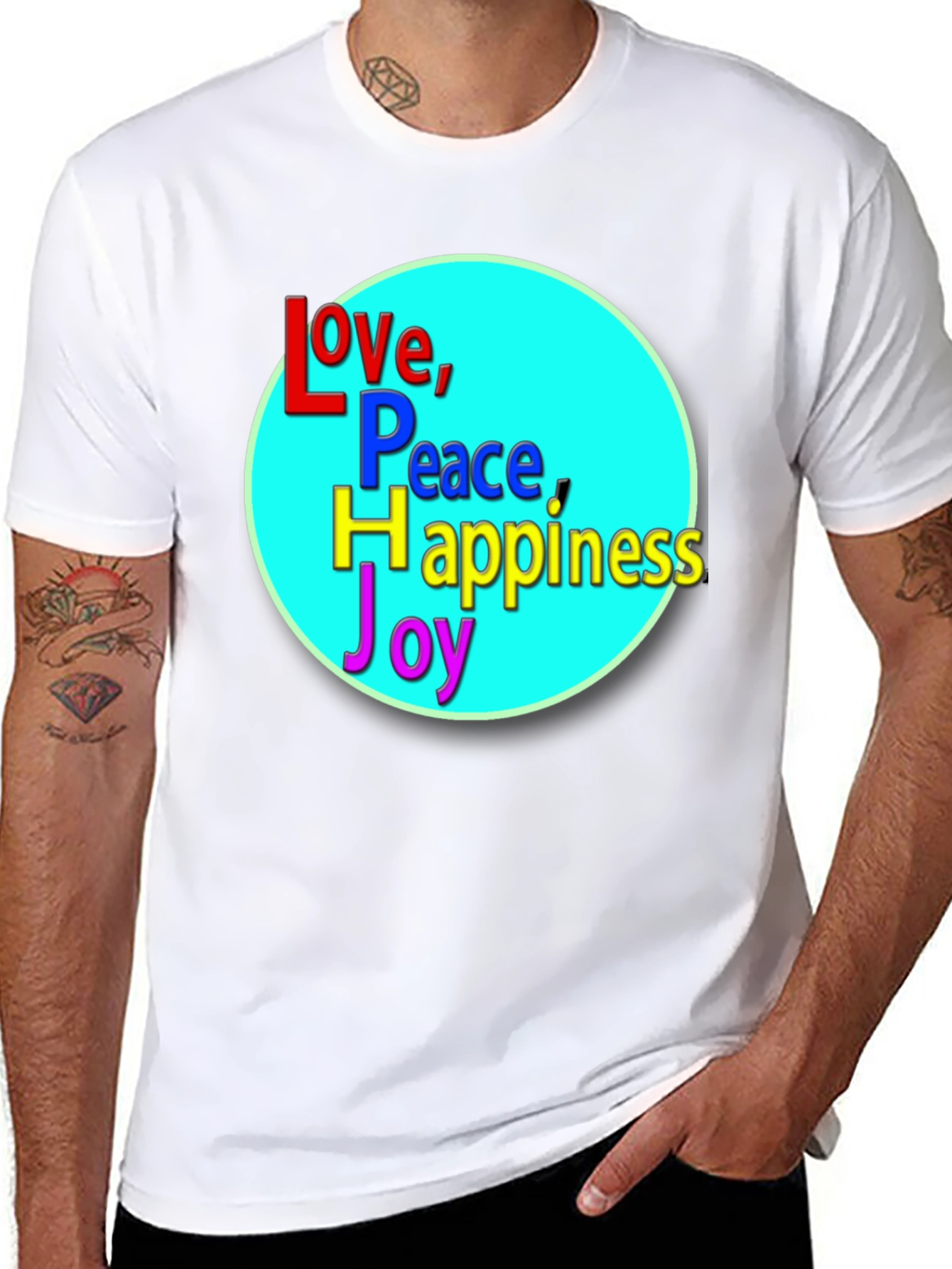 Love Peace Happiness Joy T-Shirt