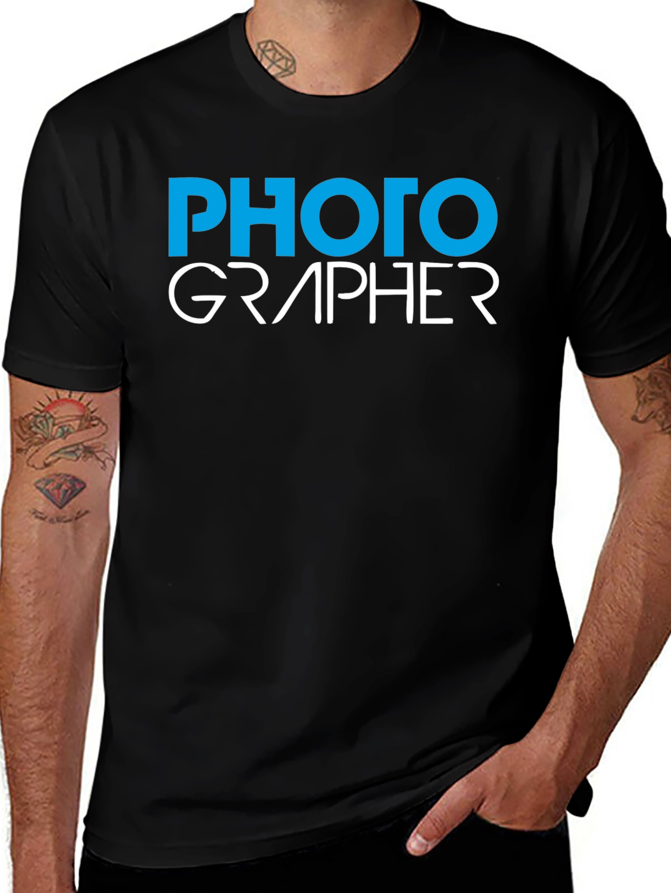 Photographer Graphic Tee - Unisex Cotton T-Shirt
