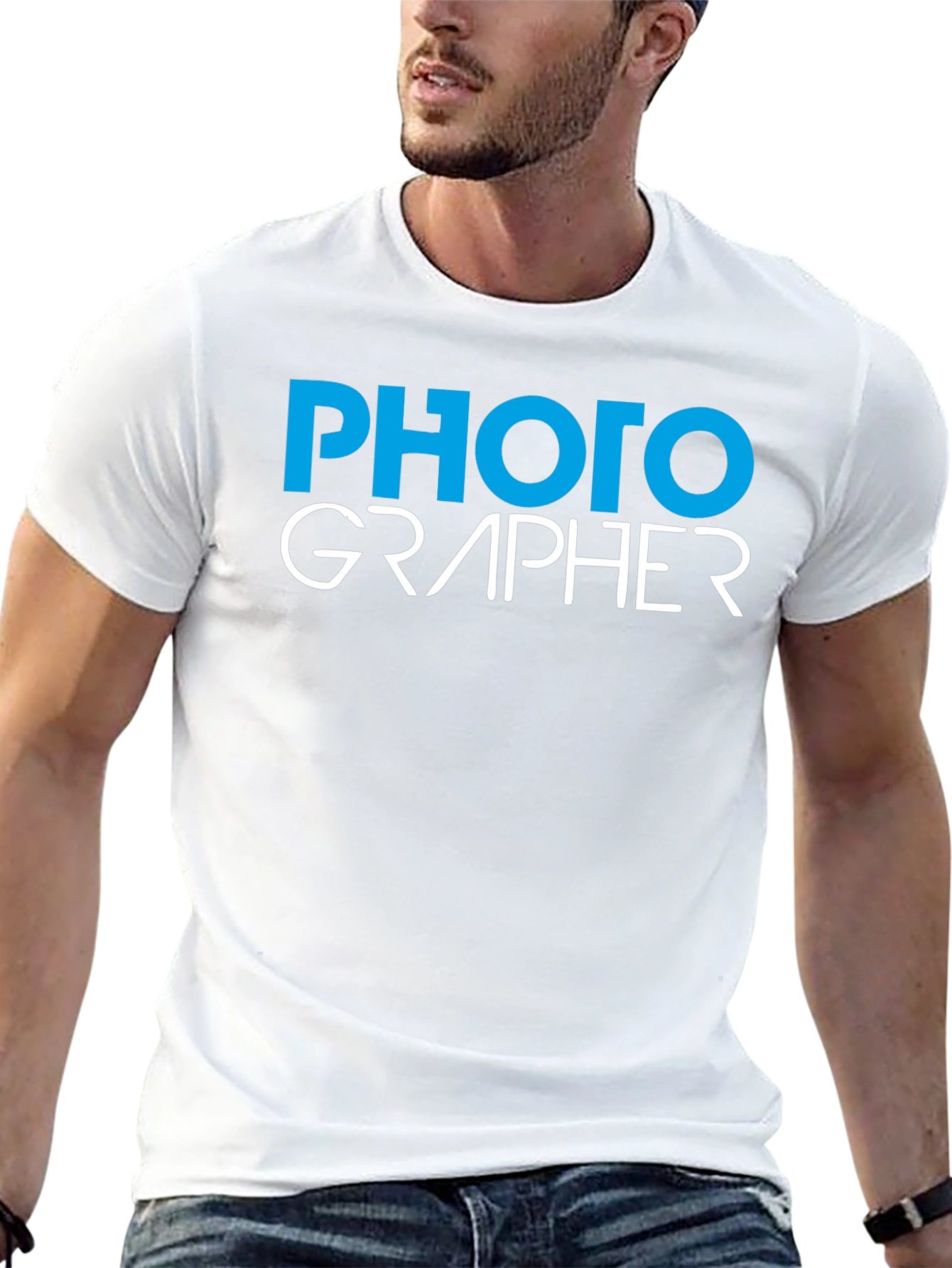 Photographer Graphic Tee - Unisex Cotton T-Shirt