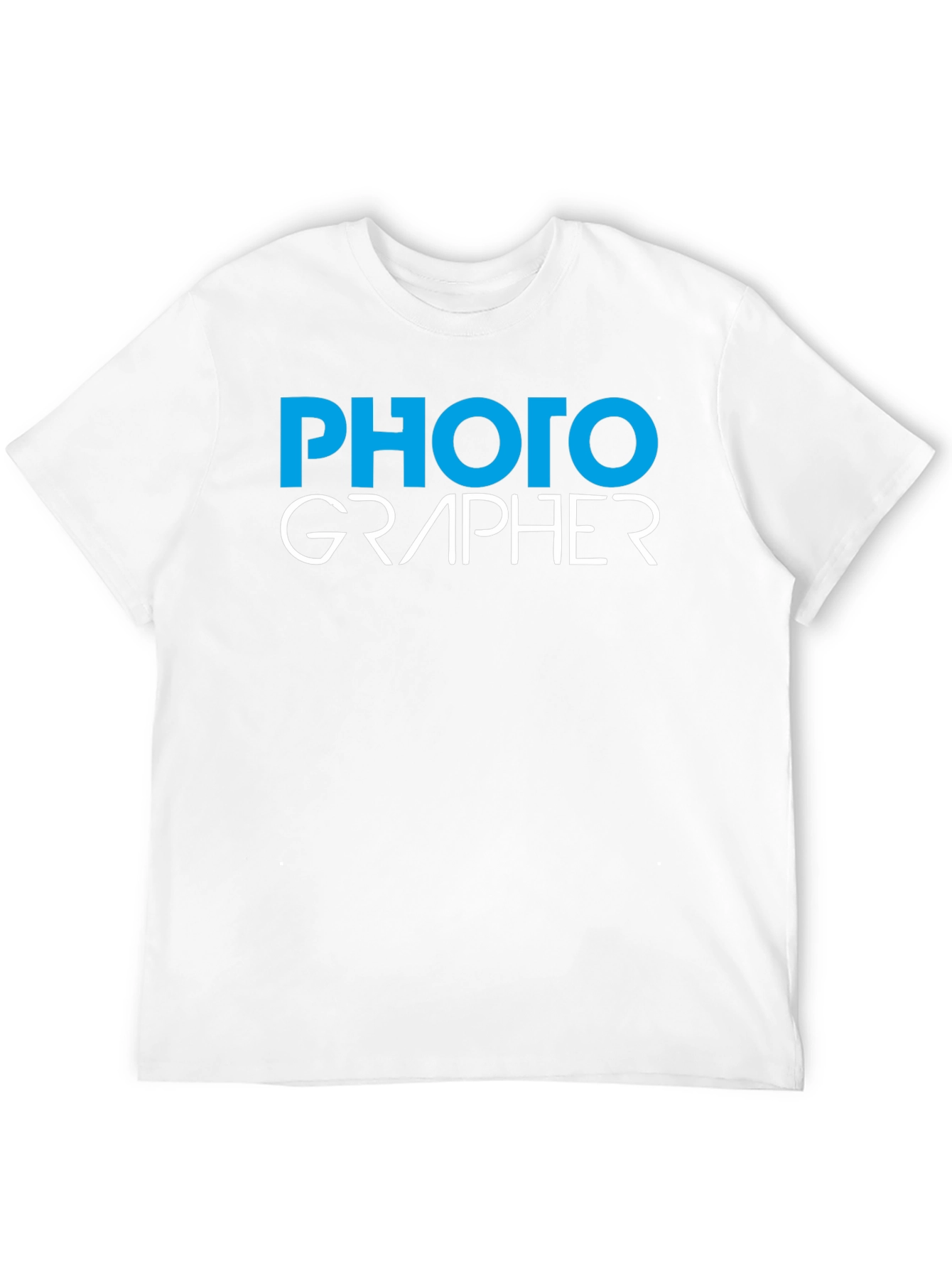 Photographer Graphic Tee - Unisex Cotton T-Shirt