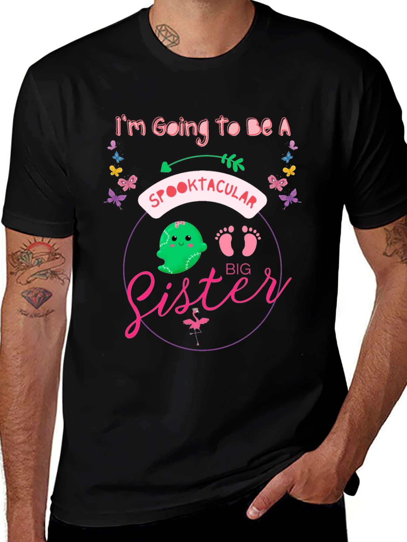 Im Going to Be a Spooktacular Big Sister T-Shirt