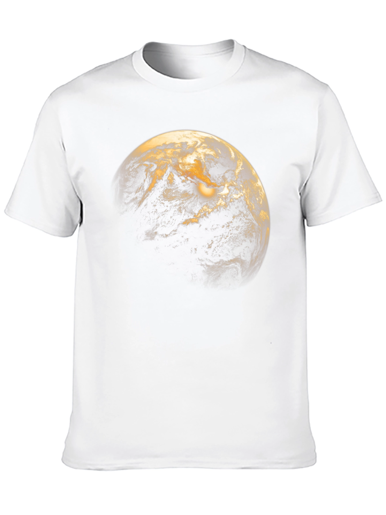 Earth Graphic T-Shirt - Black Unisex Tee