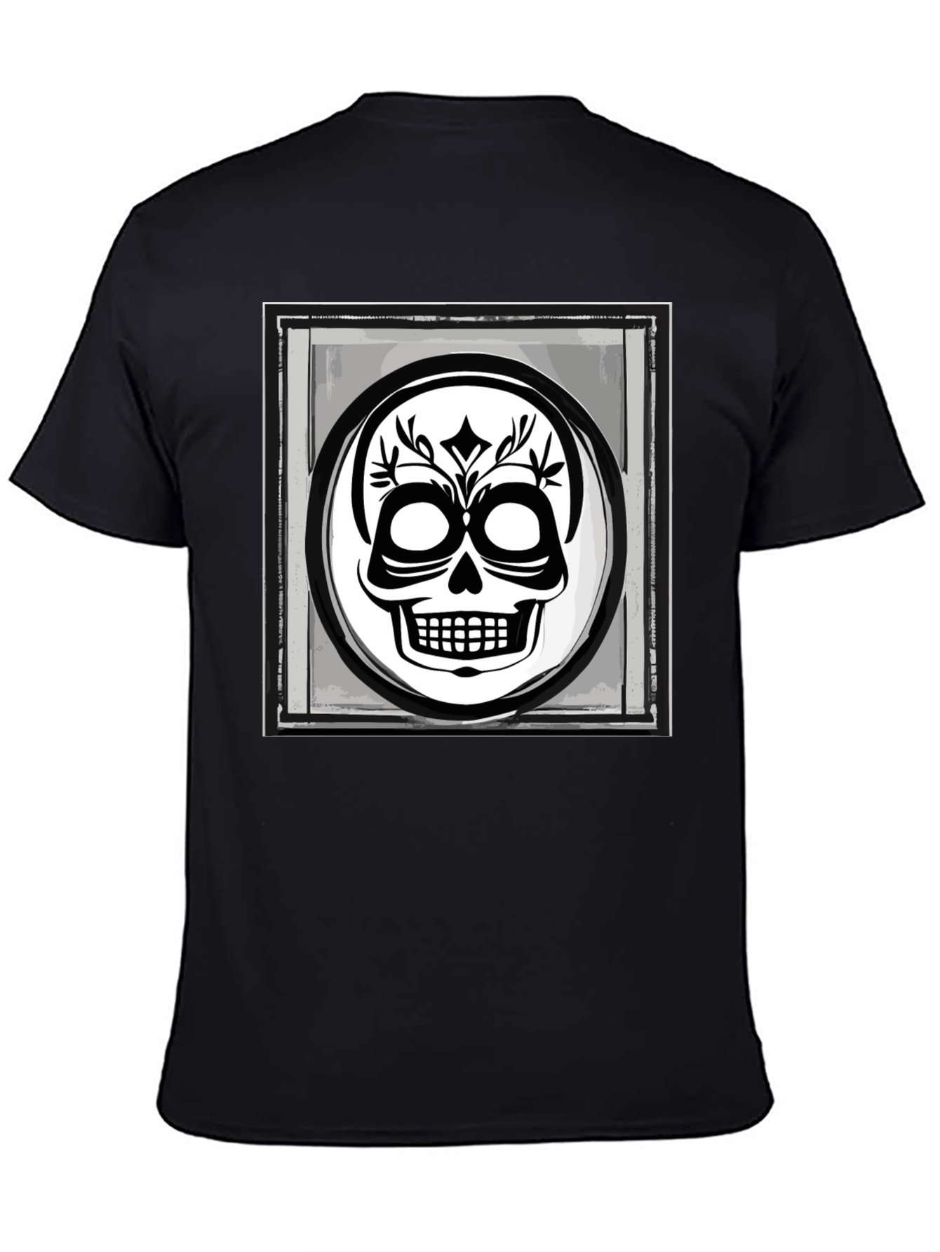 Skull Graphic Black T-Shirt
