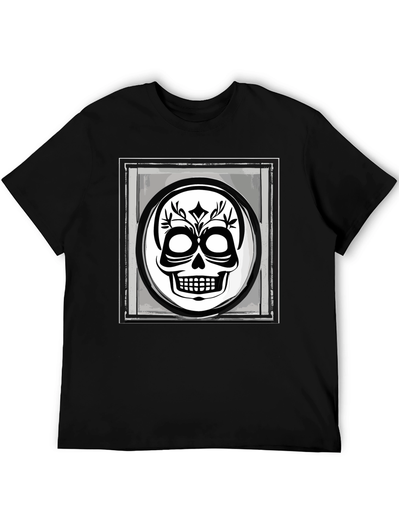Skull Graphic Black T-Shirt
