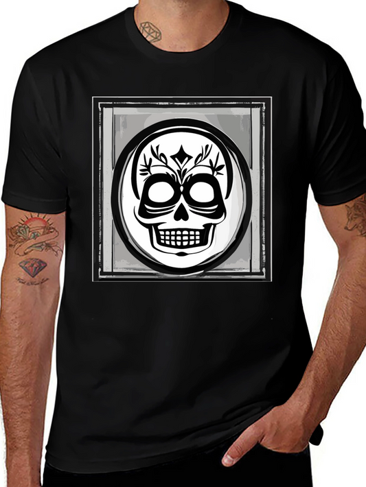 Skull Graphic Black T-Shirt