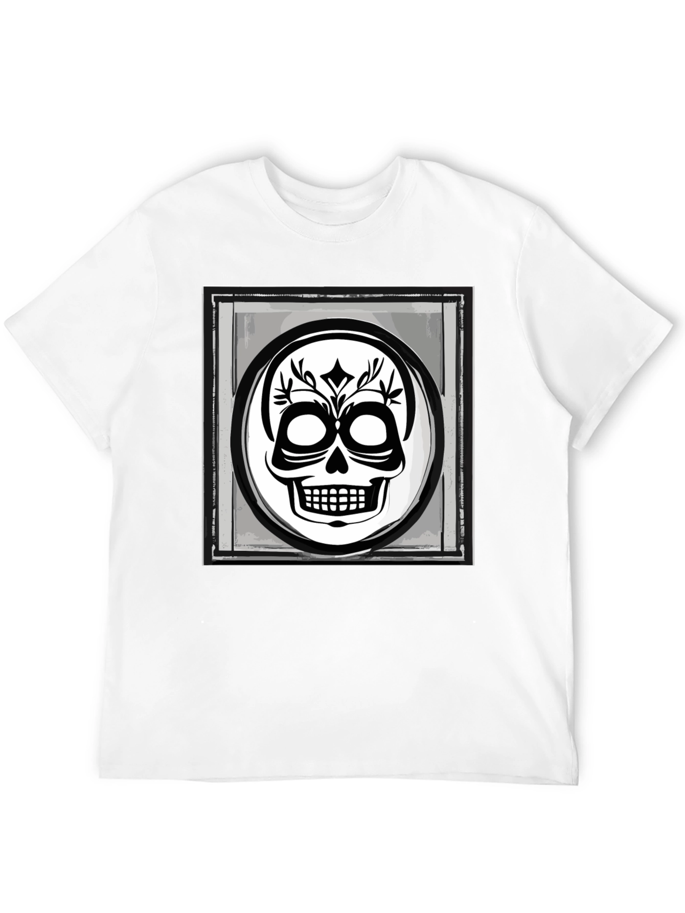 Skull Graphic Black T-Shirt