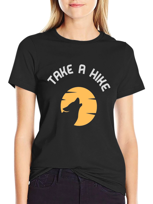 Take a Hike Wolf Moon Graphic T-Shirt