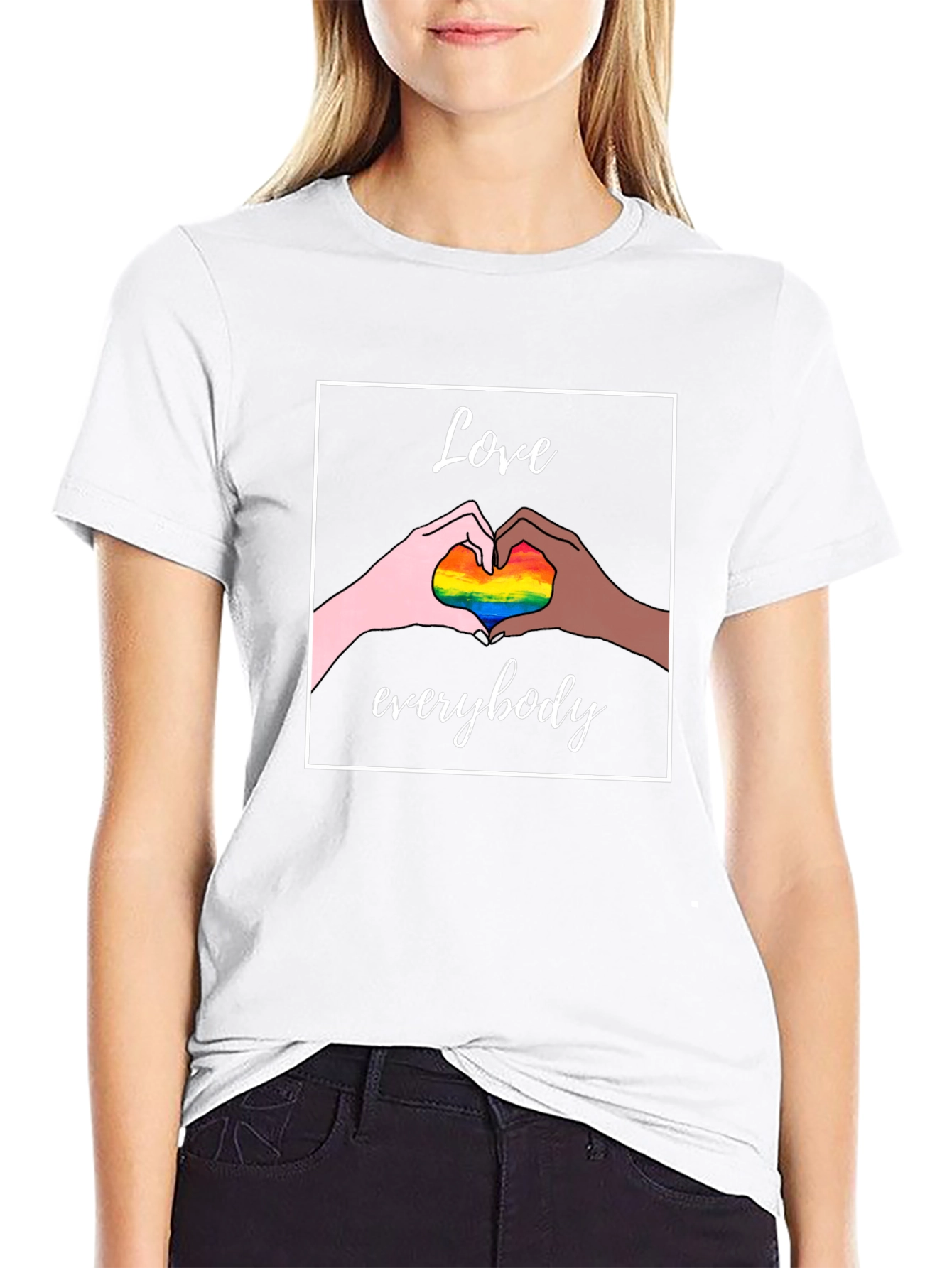 Love Everybody LGBTQ+ Pride T-Shirt