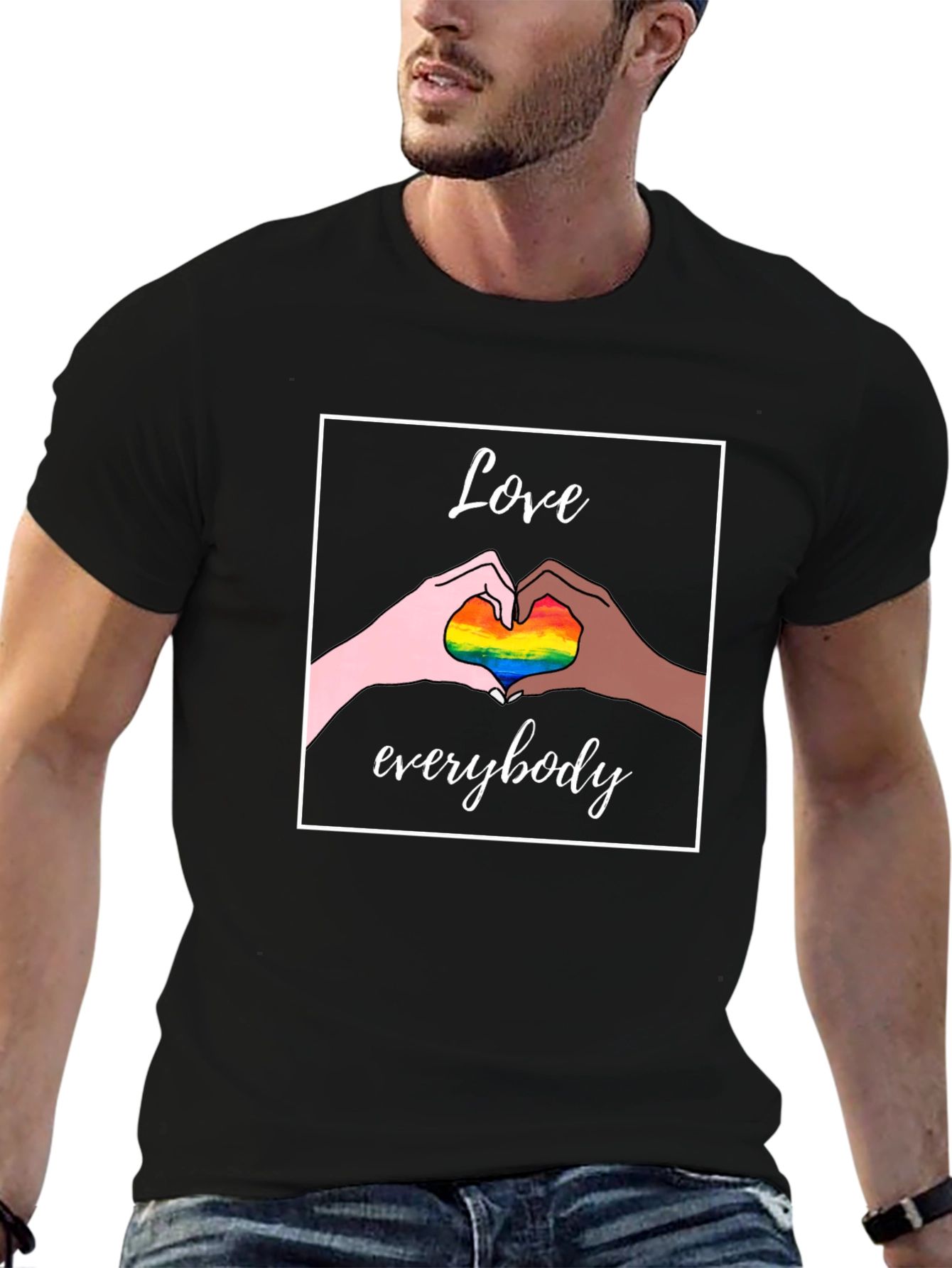 Love Everybody LGBTQ+ Pride T-Shirt