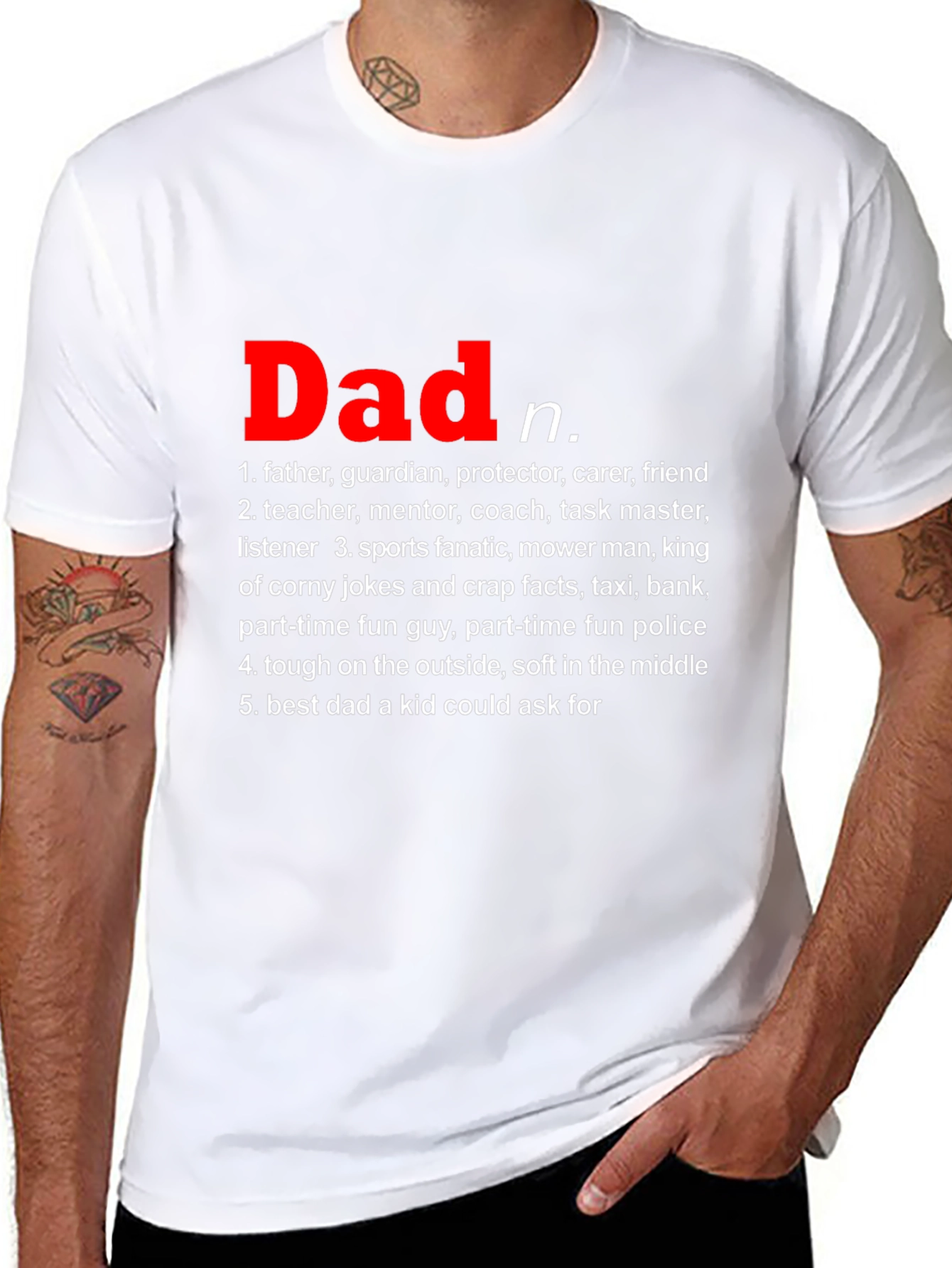 Dad Definition T-Shirt - Perfect Fathers Day Gift