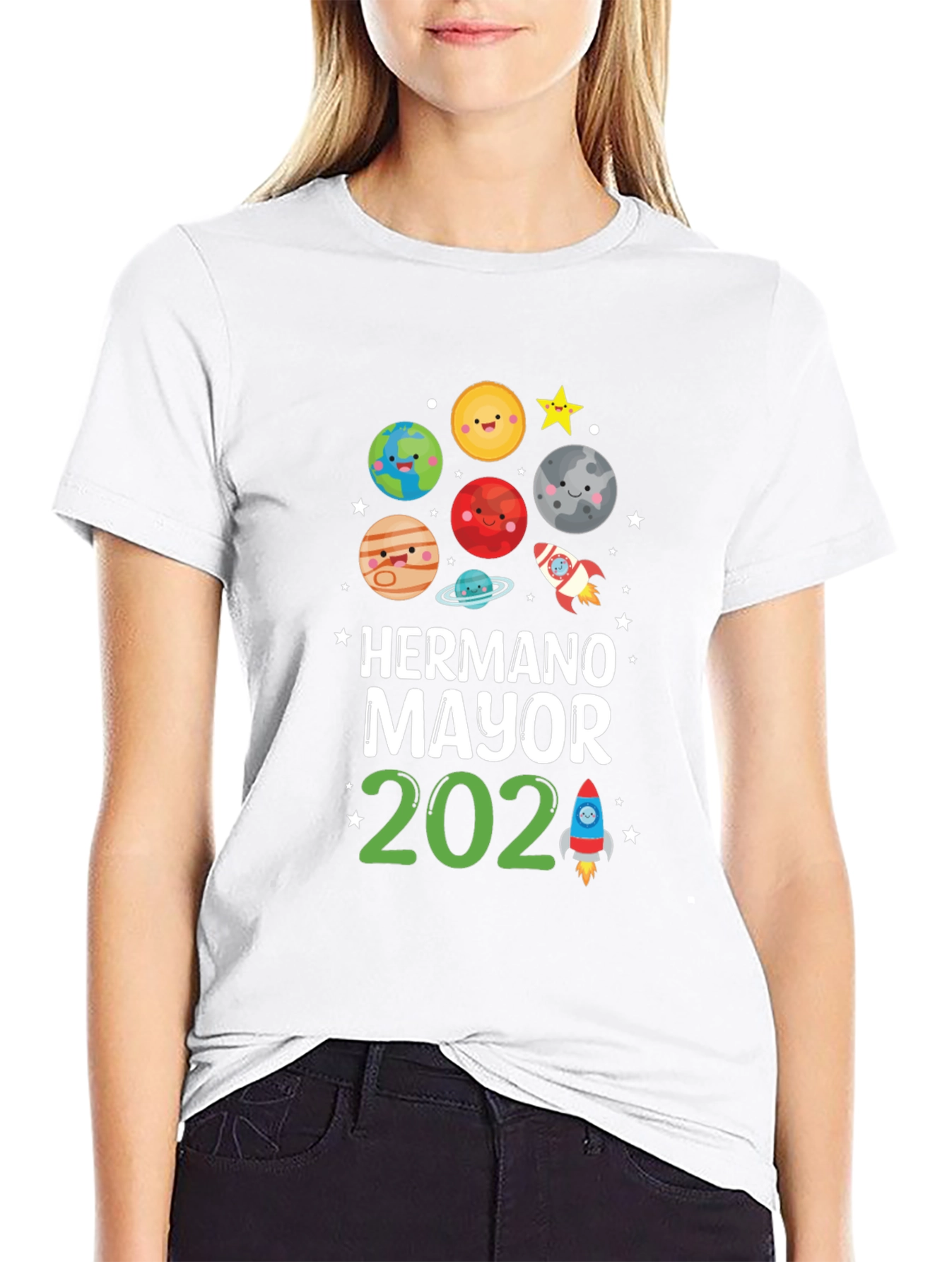 Hermano Mayor 2024 Space T-Shirt