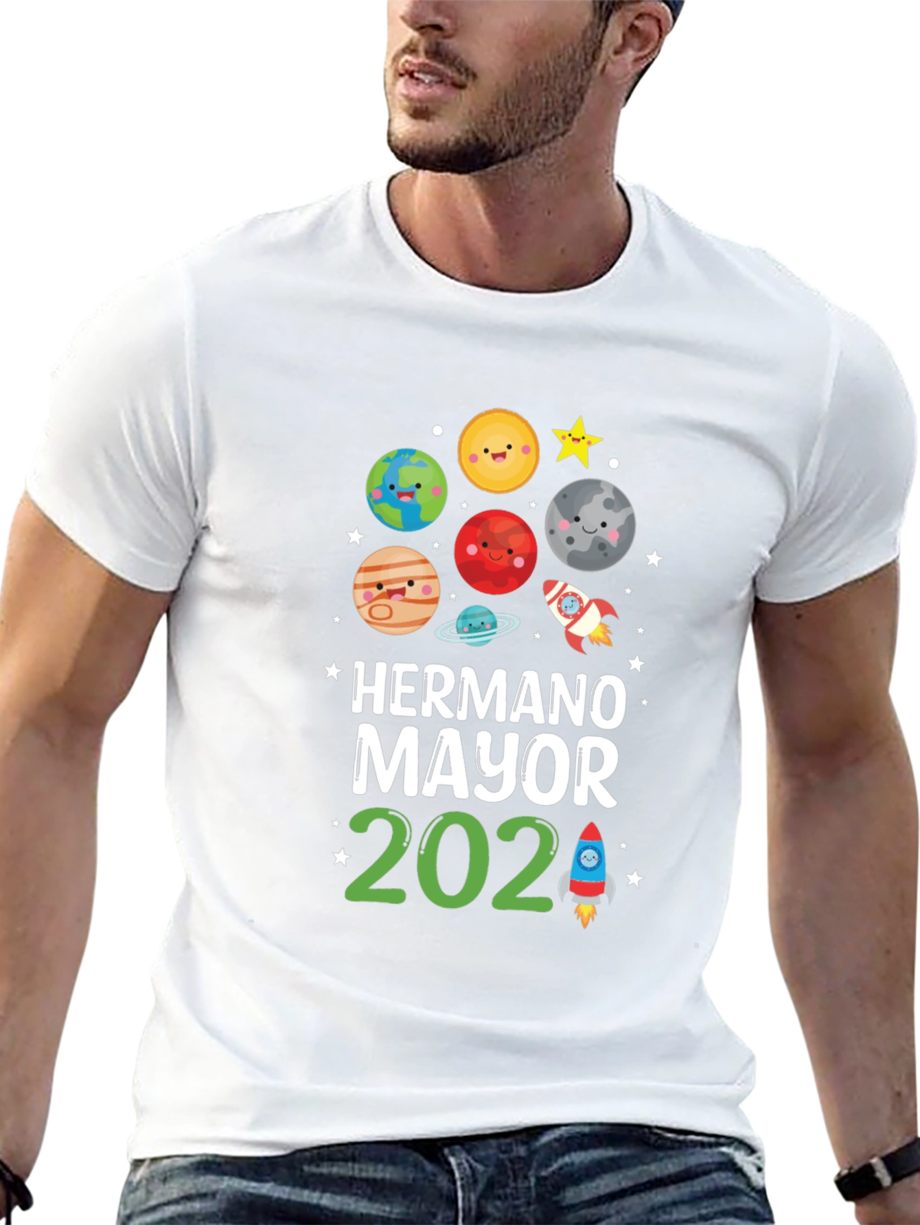 Hermano Mayor 2024 Space T-Shirt