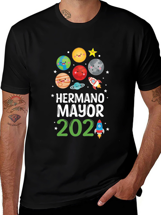 Hermano Mayor 2024 Space T-Shirt