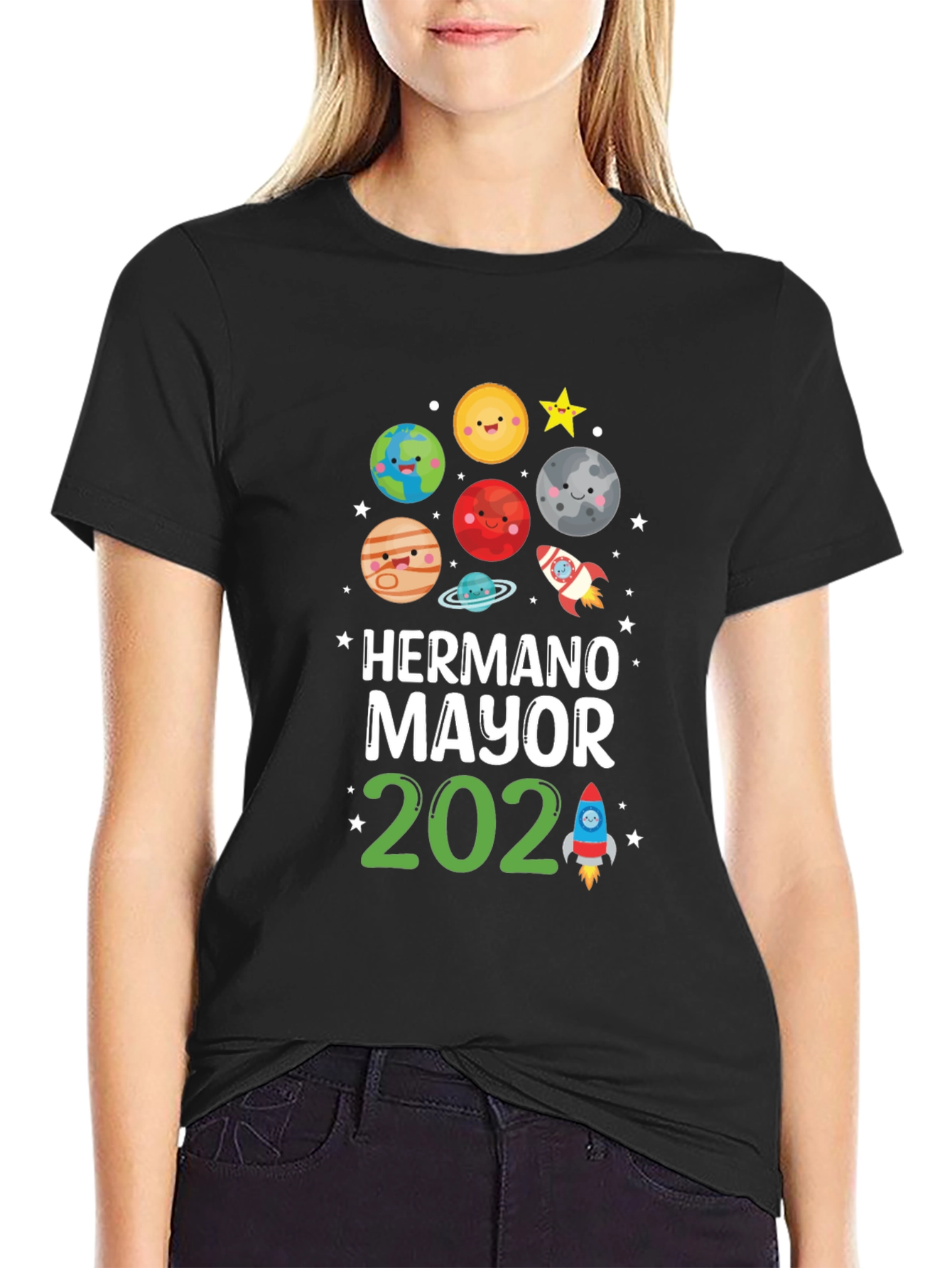 Hermano Mayor 2024 Space T-Shirt
