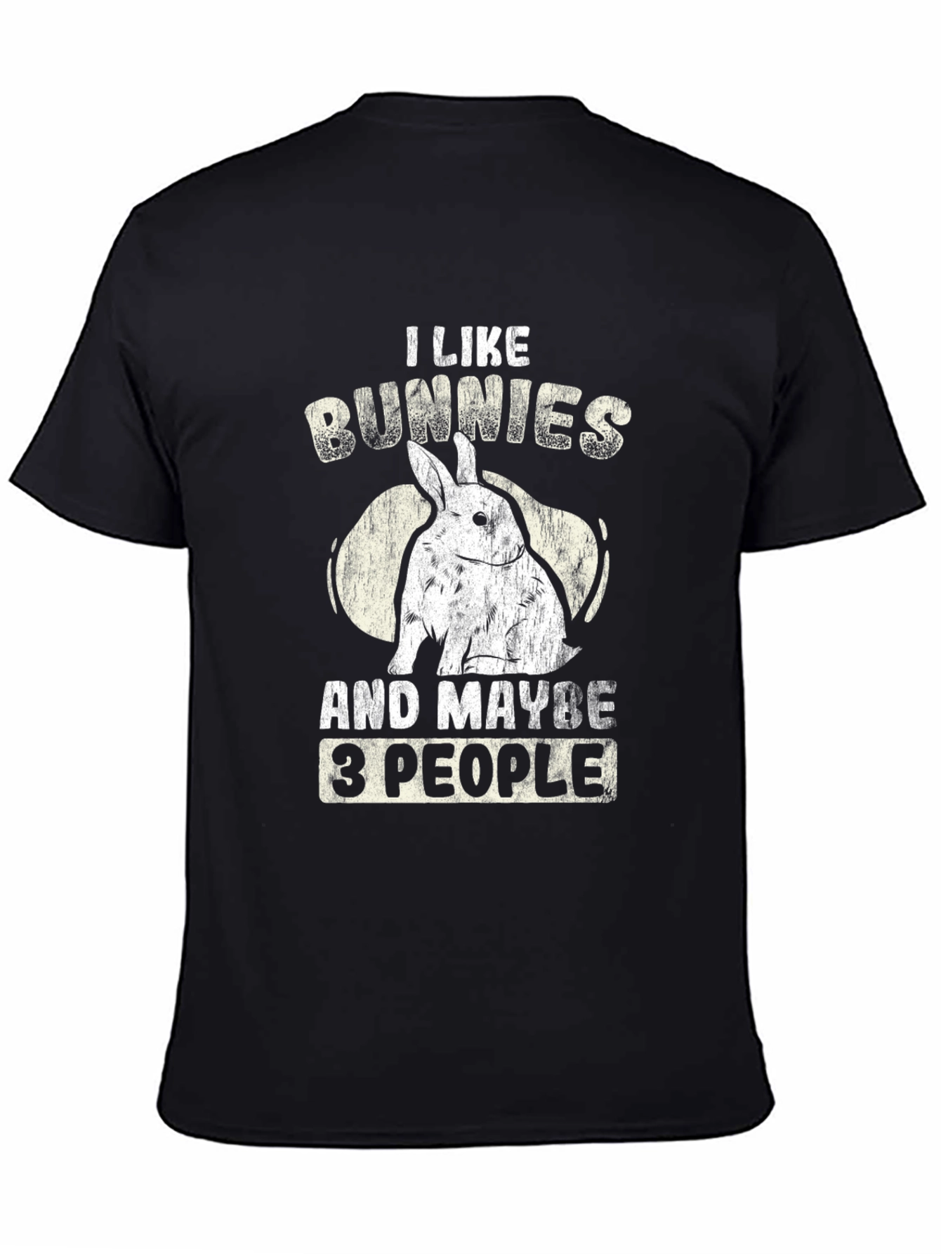 I Like Bunnies And Maybe 3 People T-Shirt