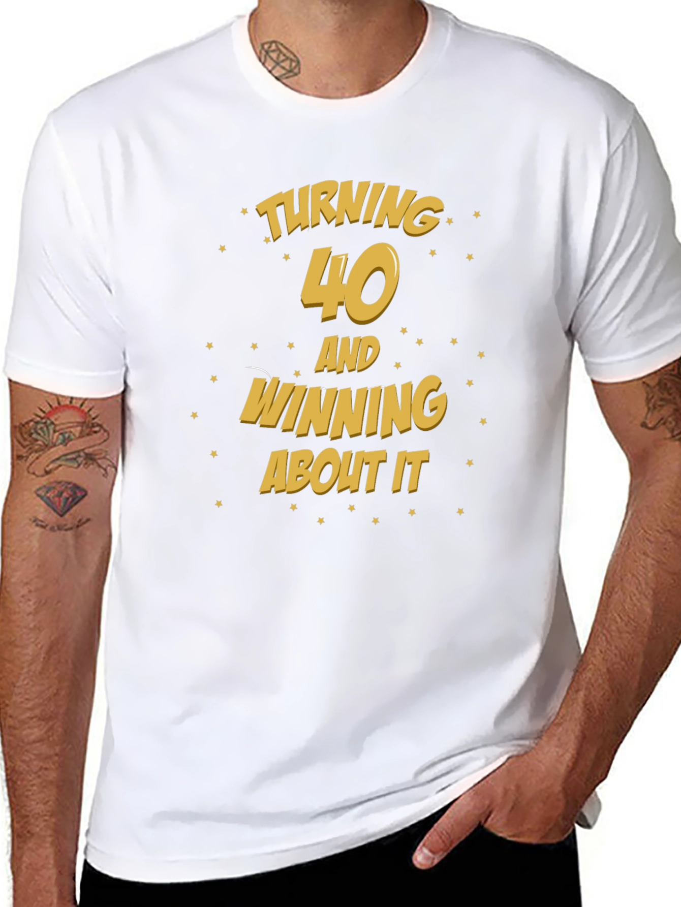 Turning 40 T-Shirt - Funny Birthday Tee