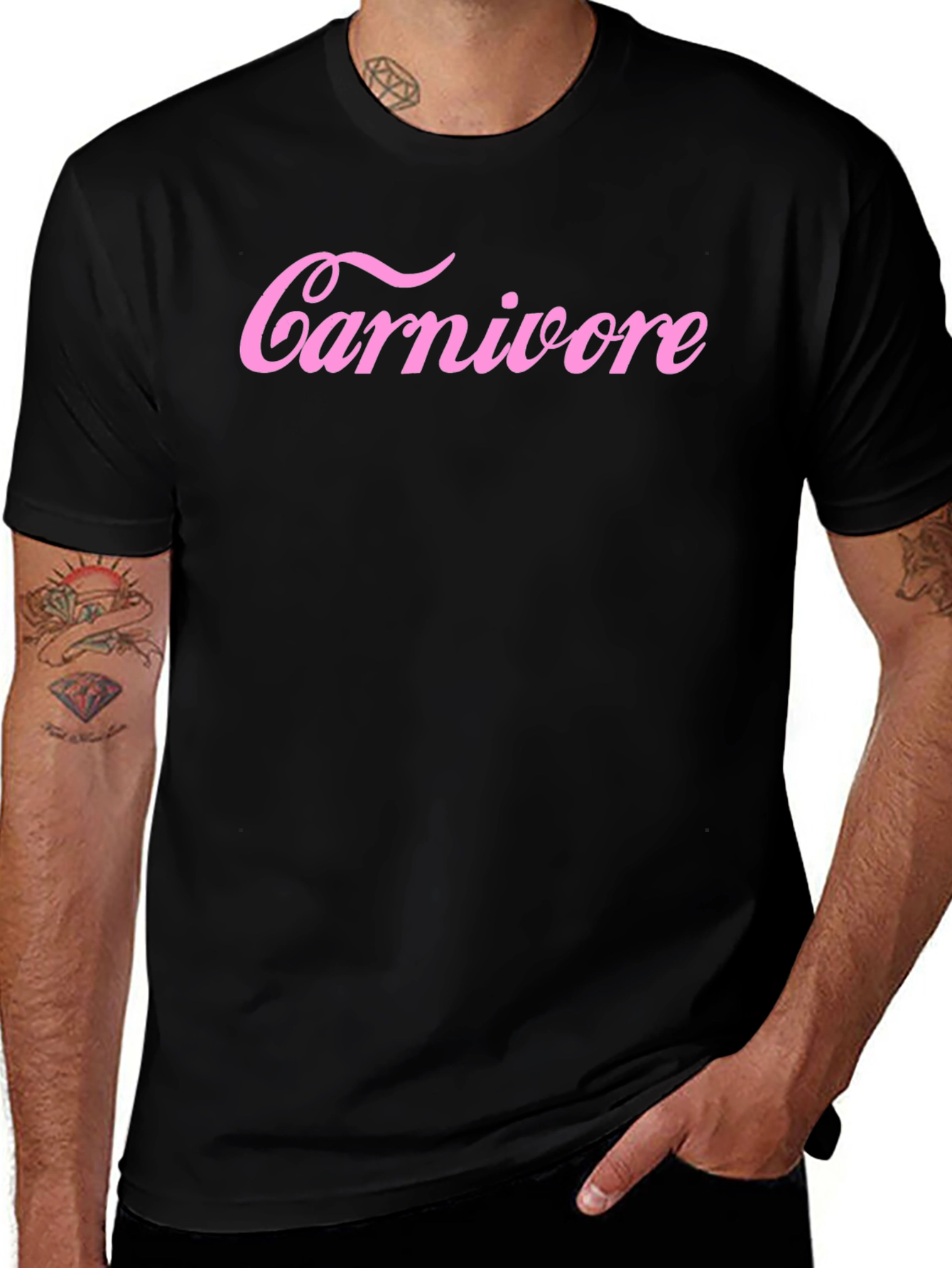 Carnivore T-Shirt - Classic Black Tee