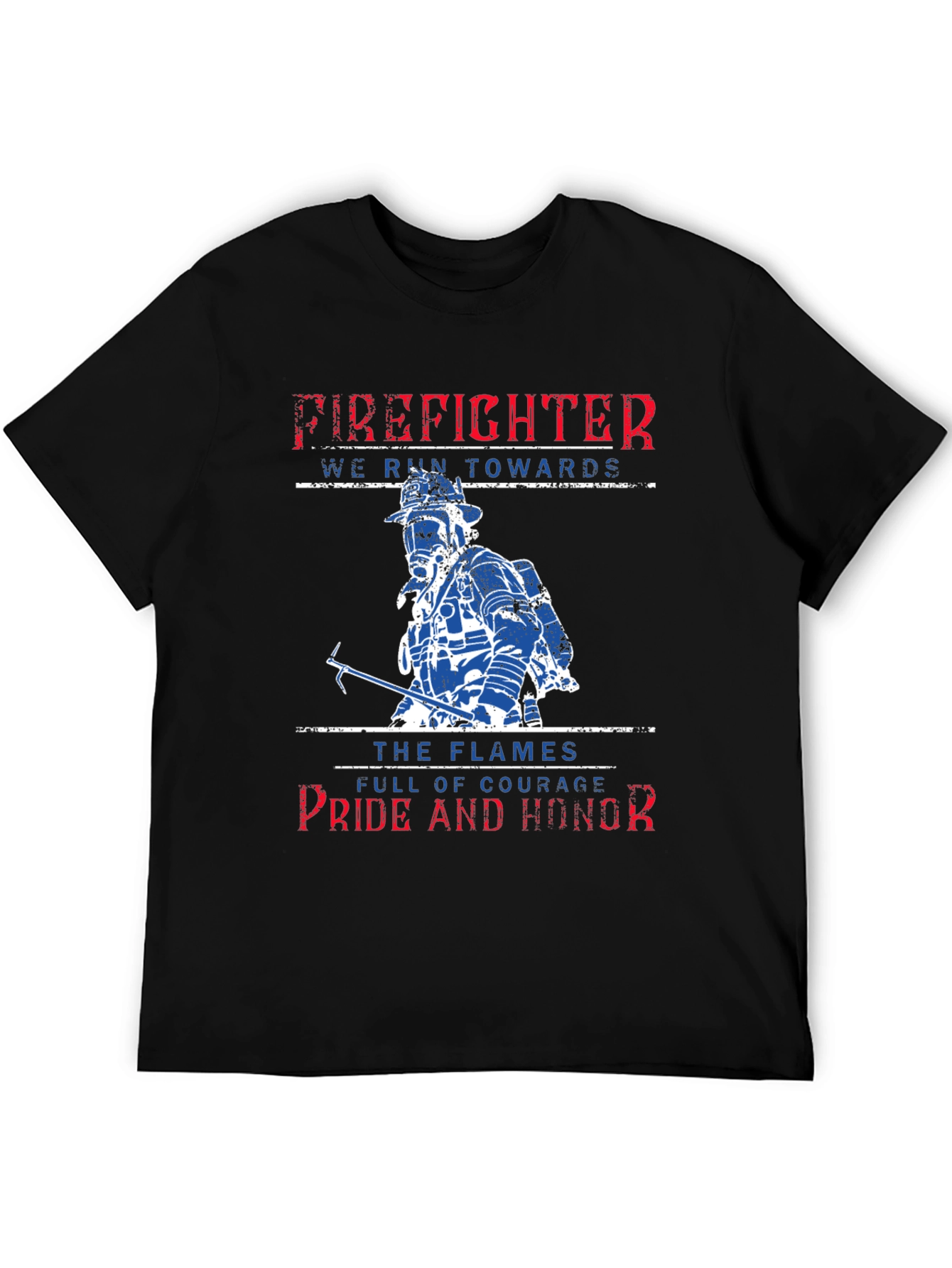 Firefighter Pride Honor Courage T-Shirt