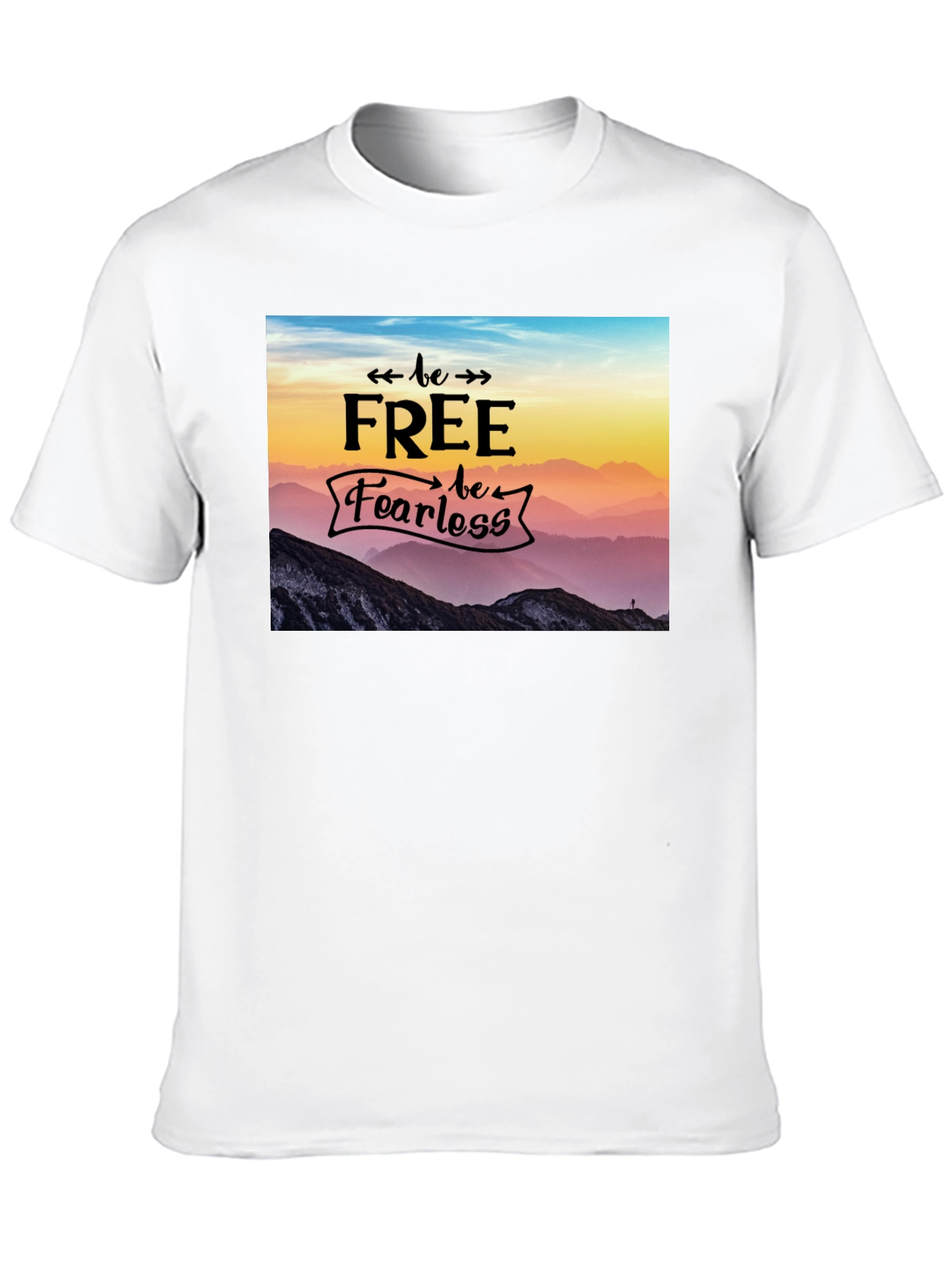 Be Free Be Fearless Graphic Tee