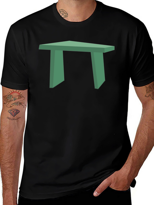 Green Table Graphic T-Shirt