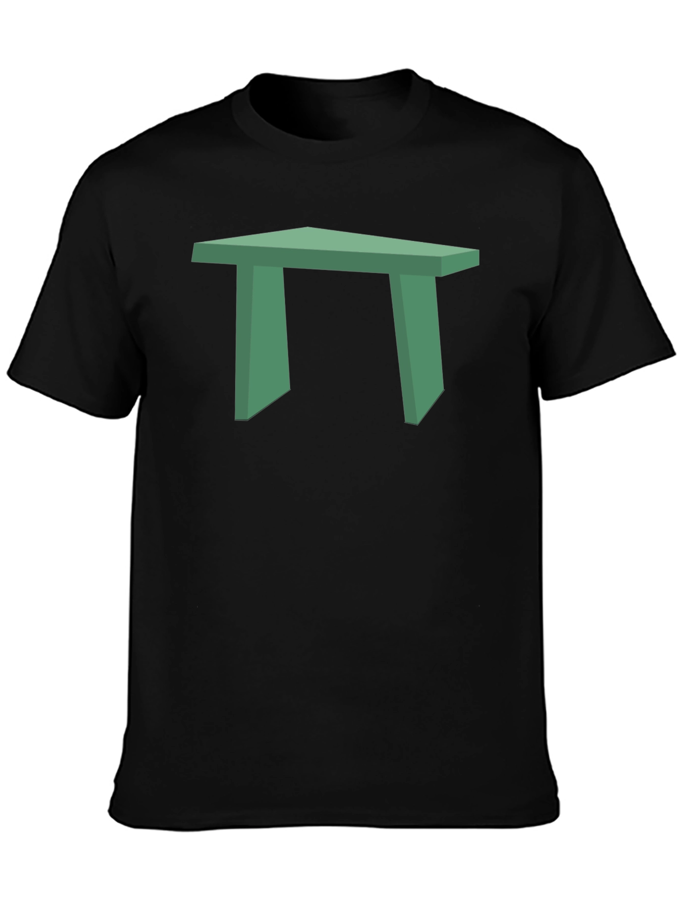 Green Table Graphic T-Shirt