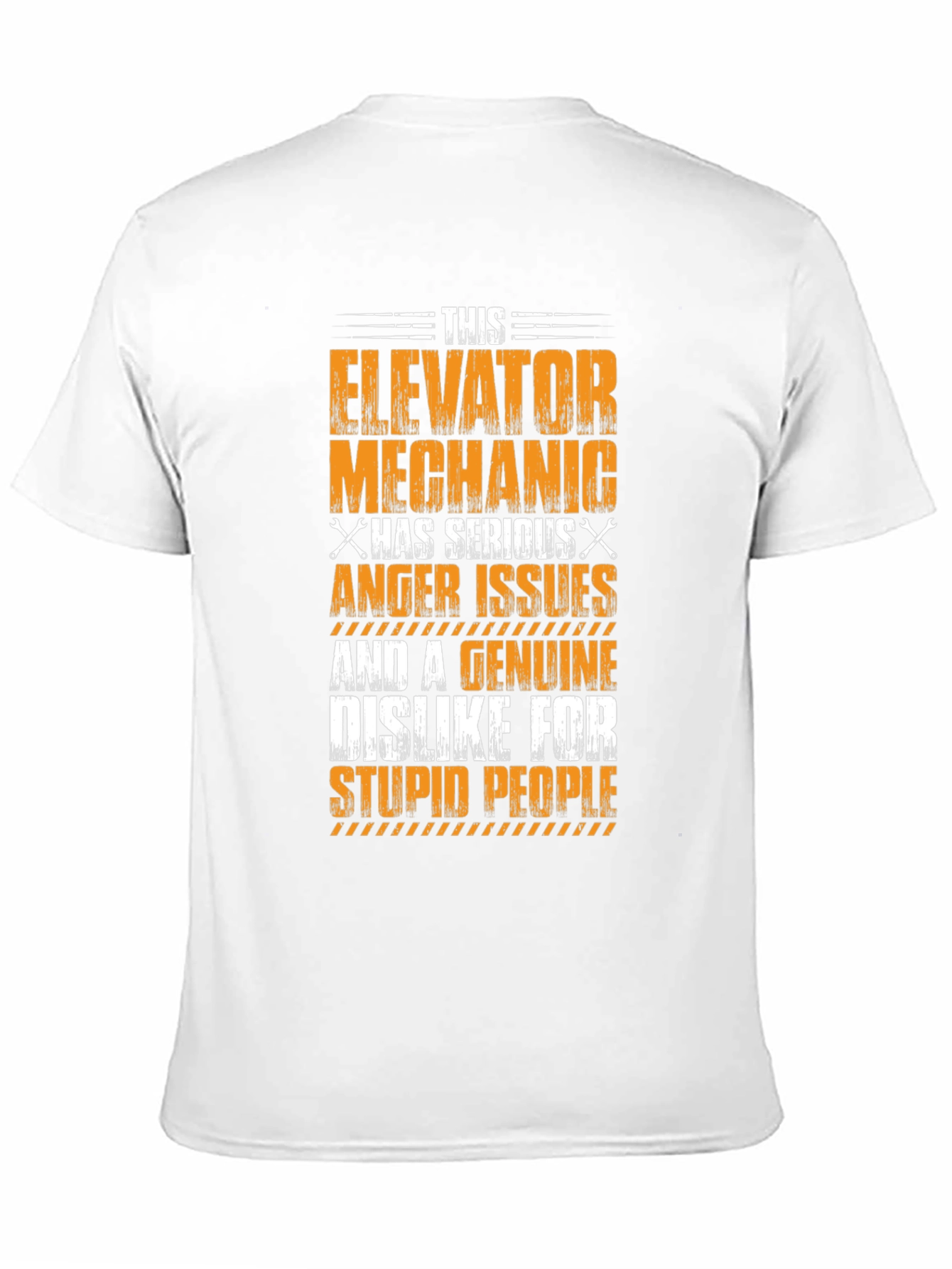 Elevator Mechanic Anger Issues Graphic T-Shirt