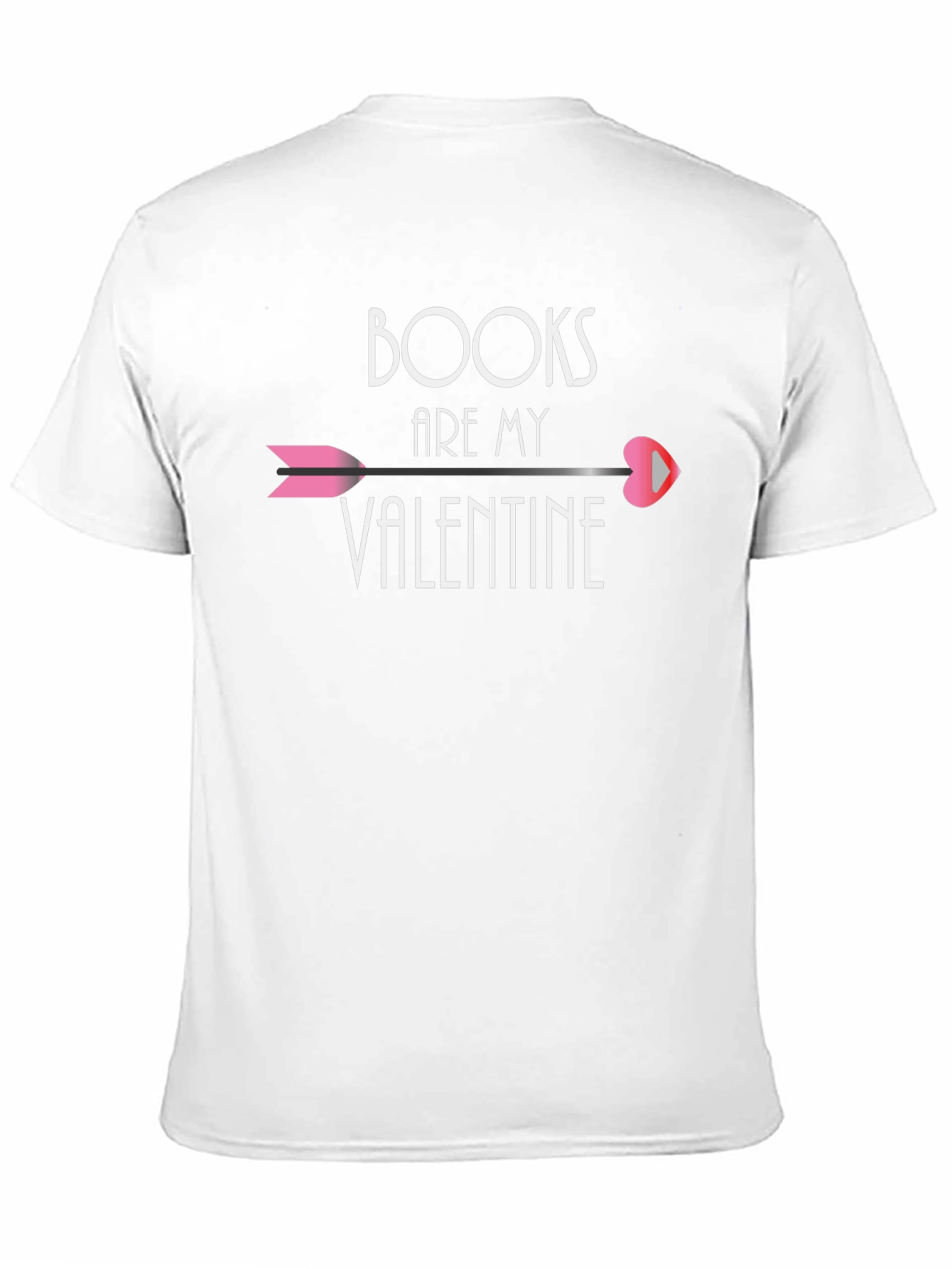 Books Are My Valentine Graphic T-Shirt