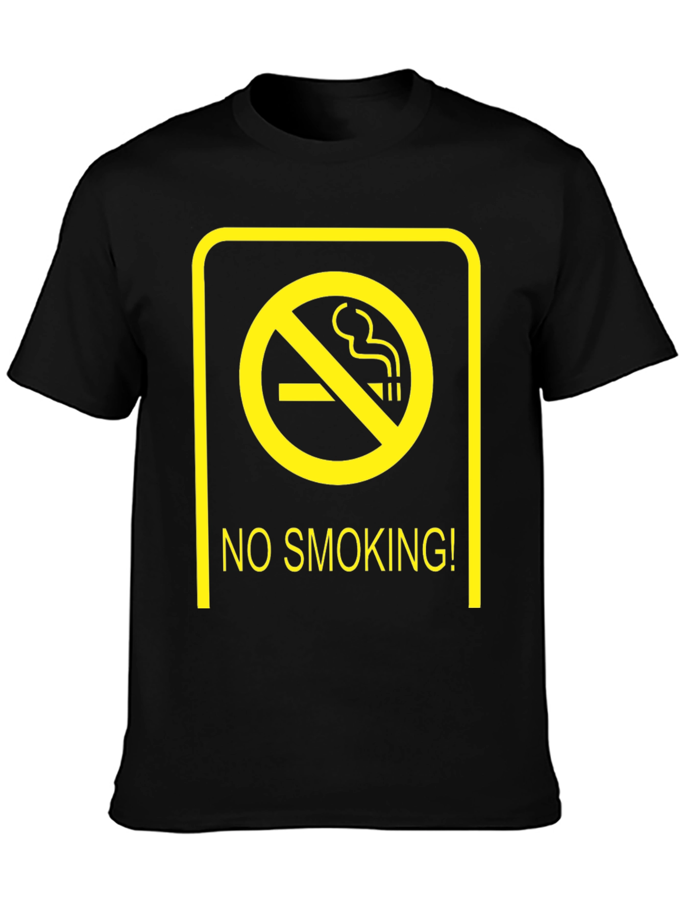 No Smoking T-Shirt - Bold Graphic Tee