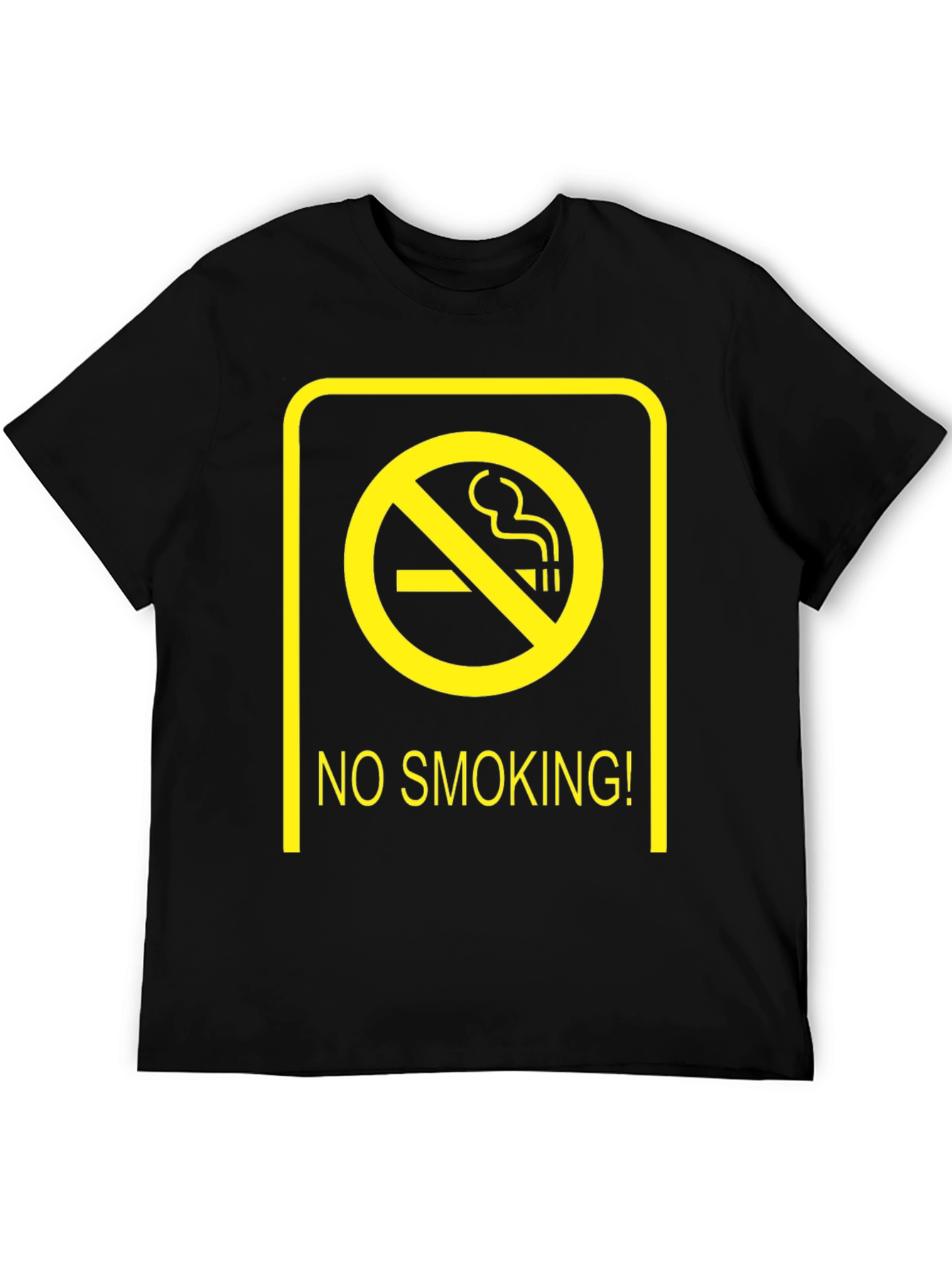 No Smoking T-Shirt - Bold Graphic Tee