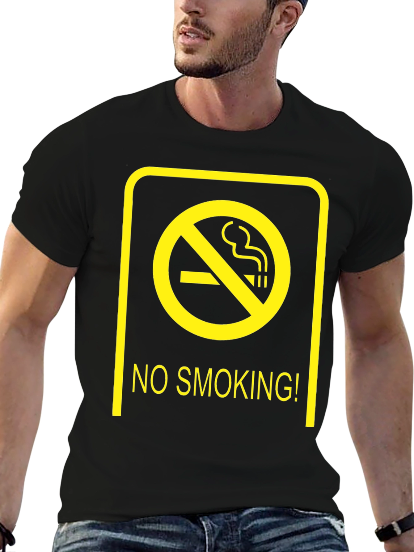 No Smoking T-Shirt - Bold Graphic Tee