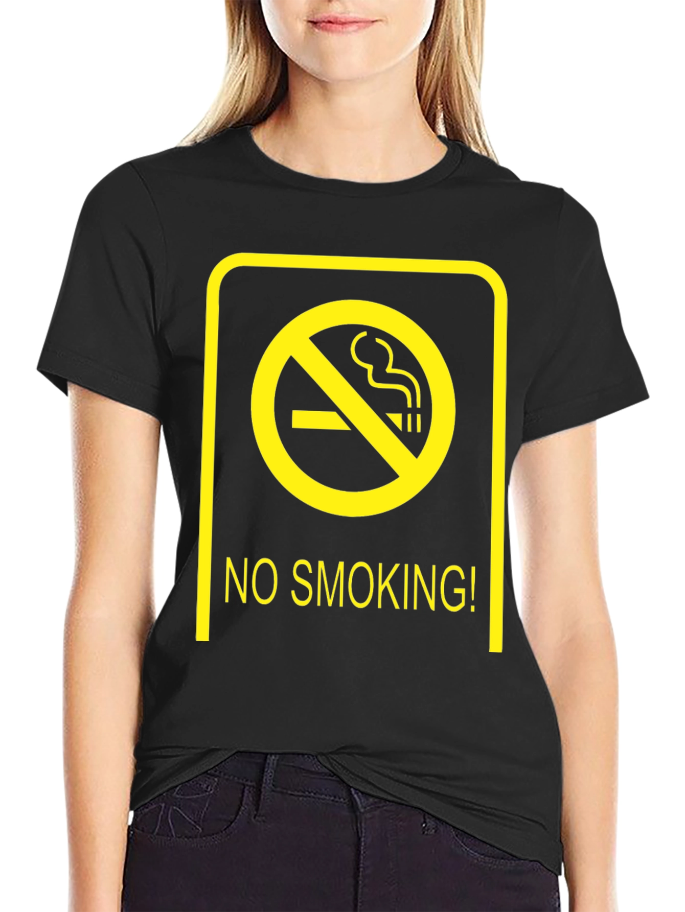 No Smoking T-Shirt - Bold Graphic Tee