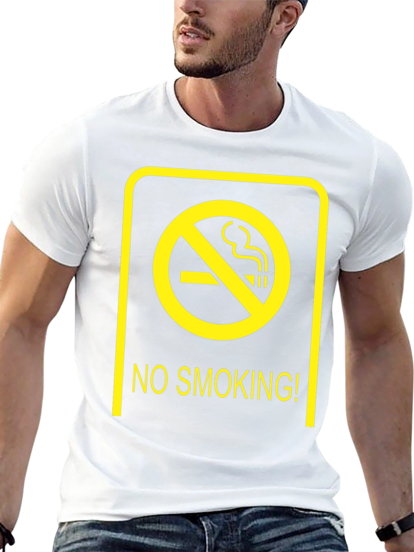 No Smoking T-Shirt - Bold Graphic Tee