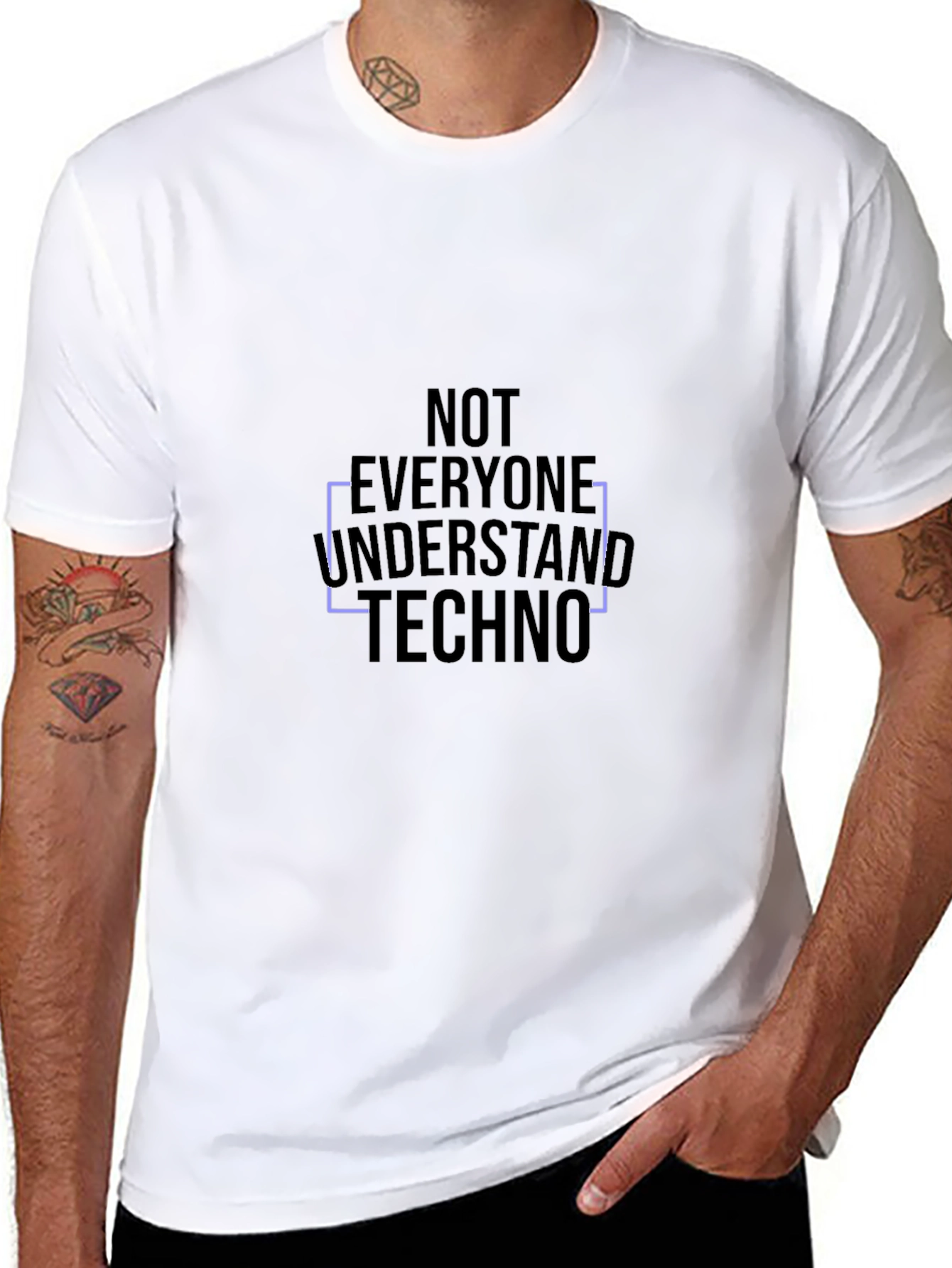Not Everyone Understand Techno Black T-Shirt
