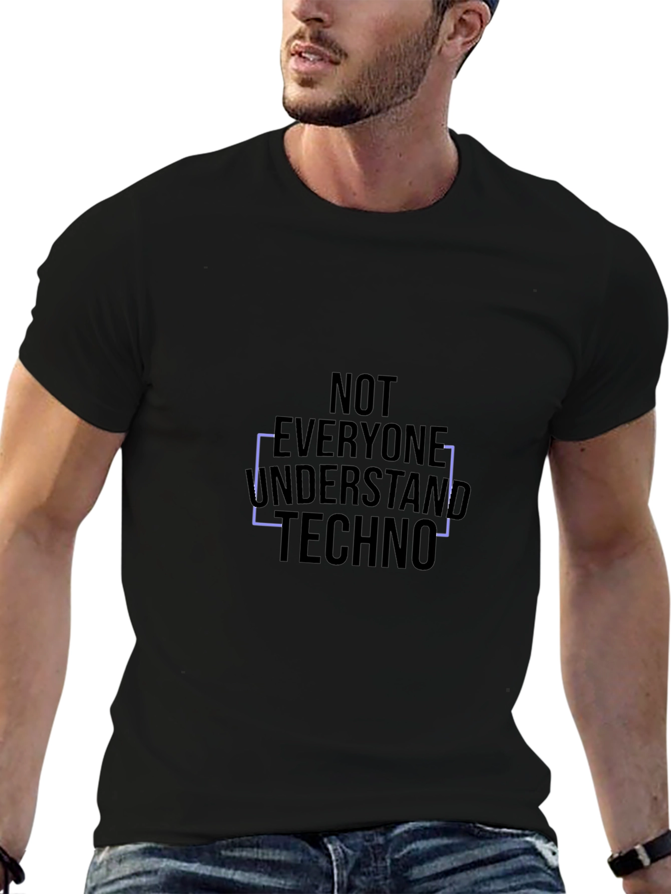Not Everyone Understand Techno Black T-Shirt