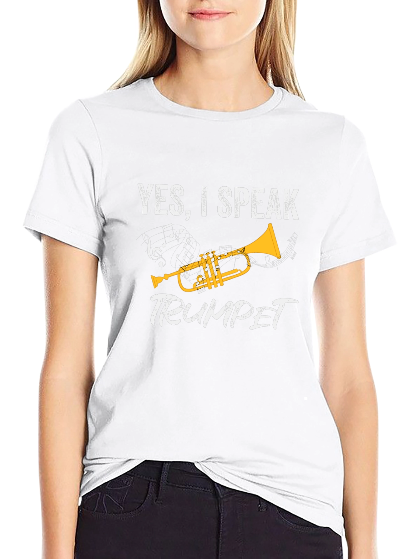 Yes I Speak Trumpet Graphic T-Shirt