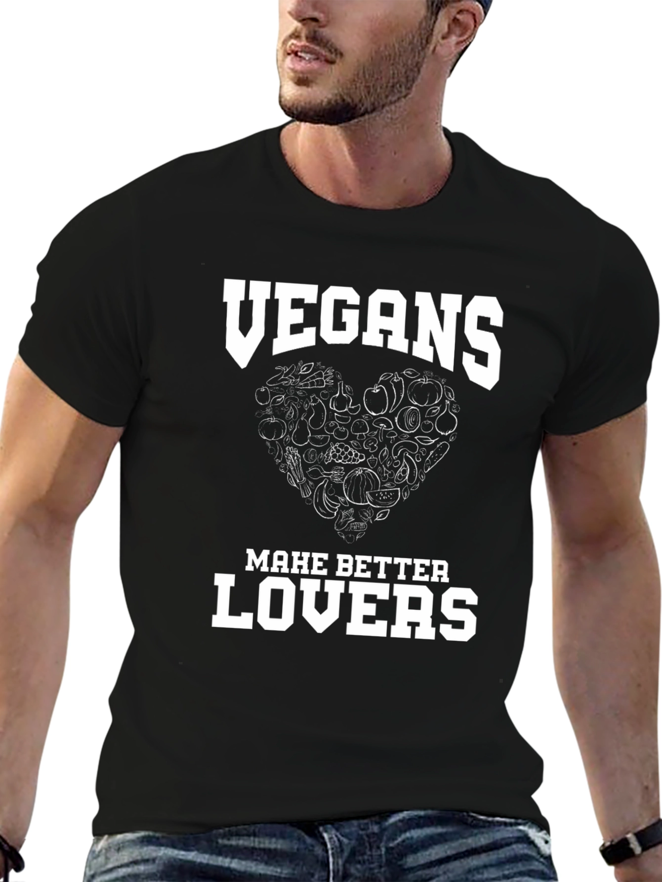 Vegans Make Better Lovers T-Shirt Black