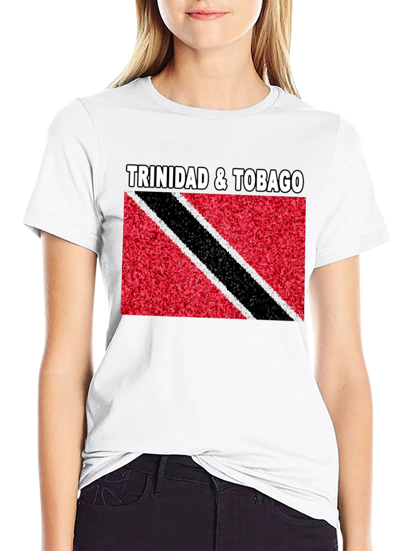 Trinidad & Tobago Flag Graphic T-Shirt