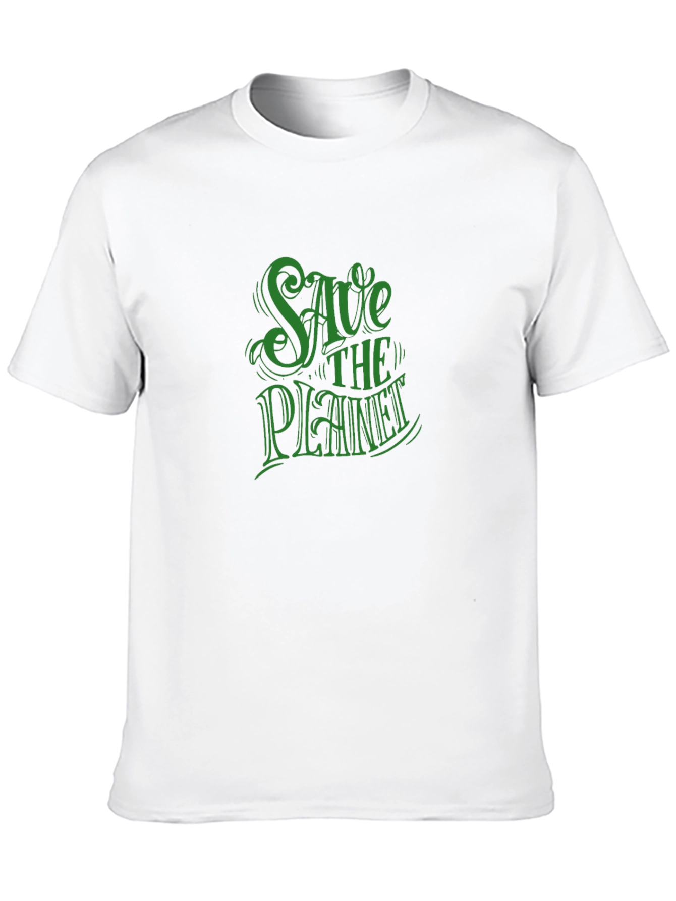 Save the Planet Graphic Tee - Eco-Friendly Statement Shirt