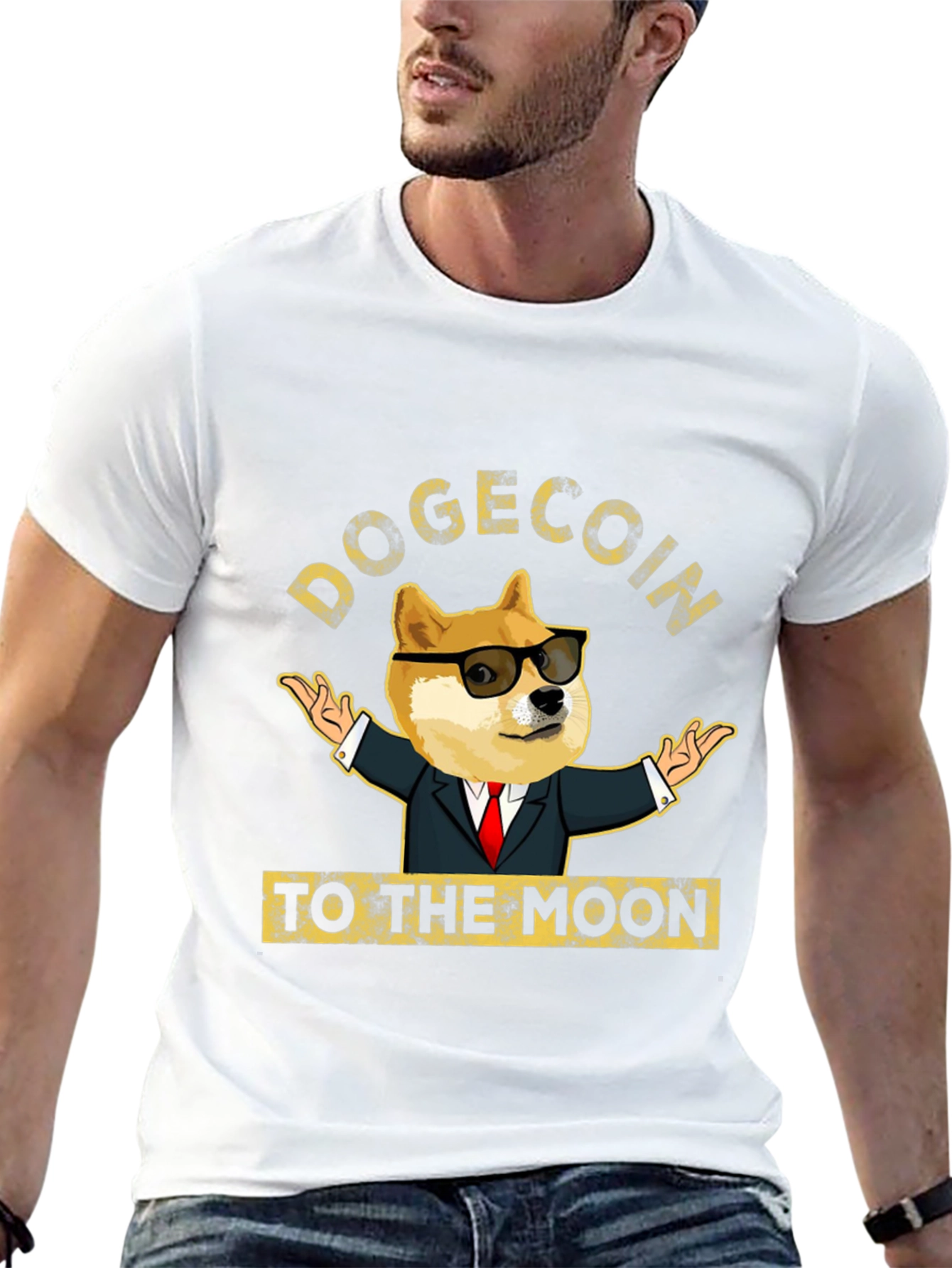 Dogecoin To The Moon T-Shirt