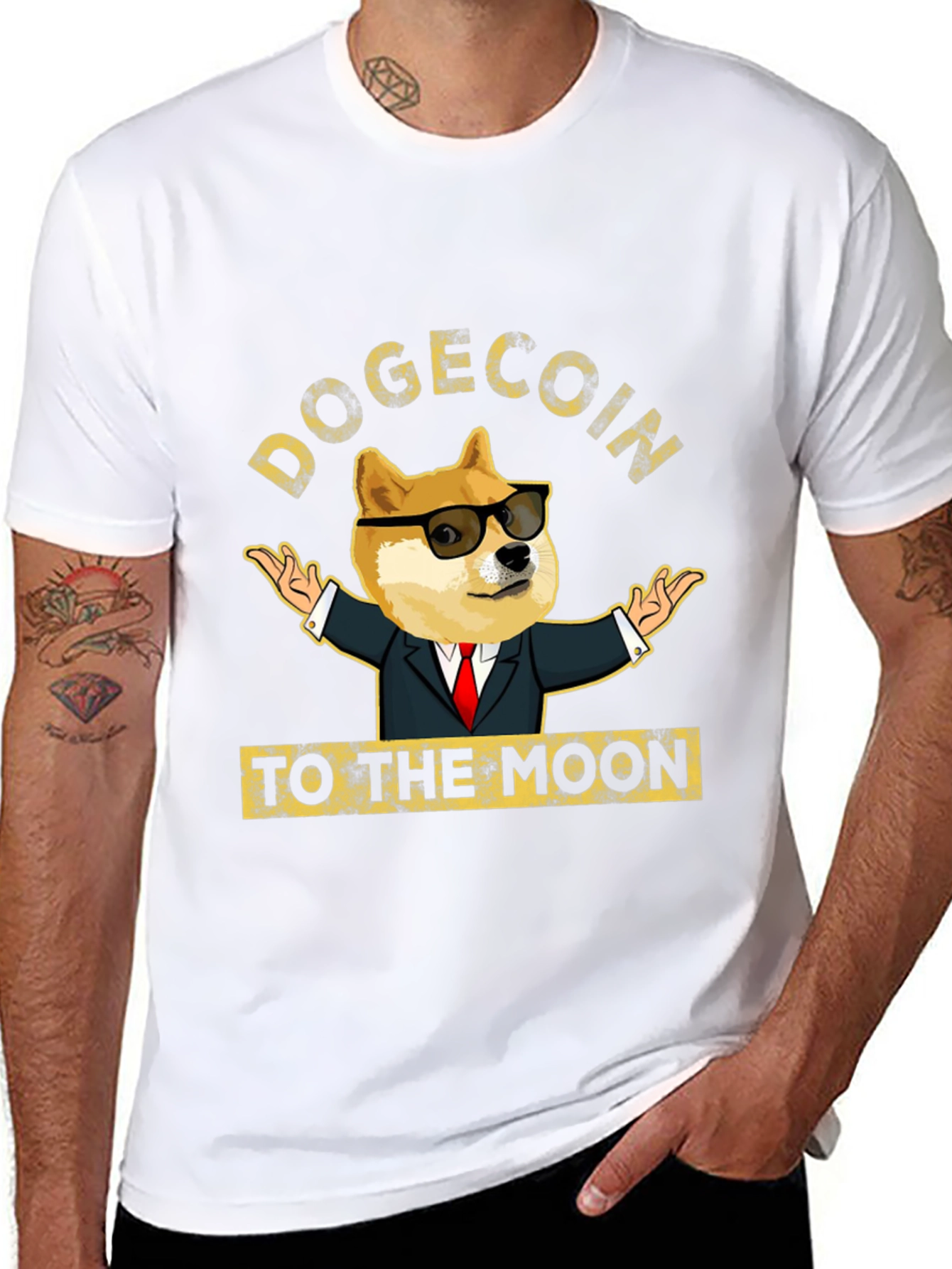 Dogecoin To The Moon T-Shirt