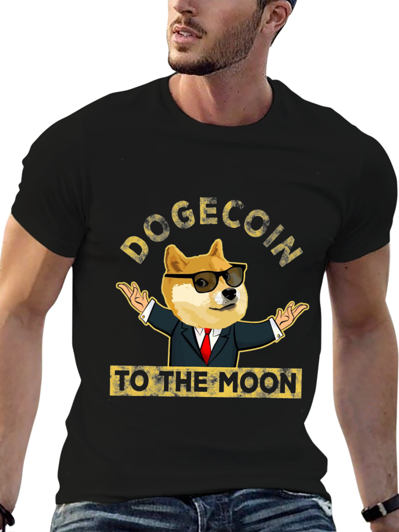 Dogecoin To The Moon T-Shirt
