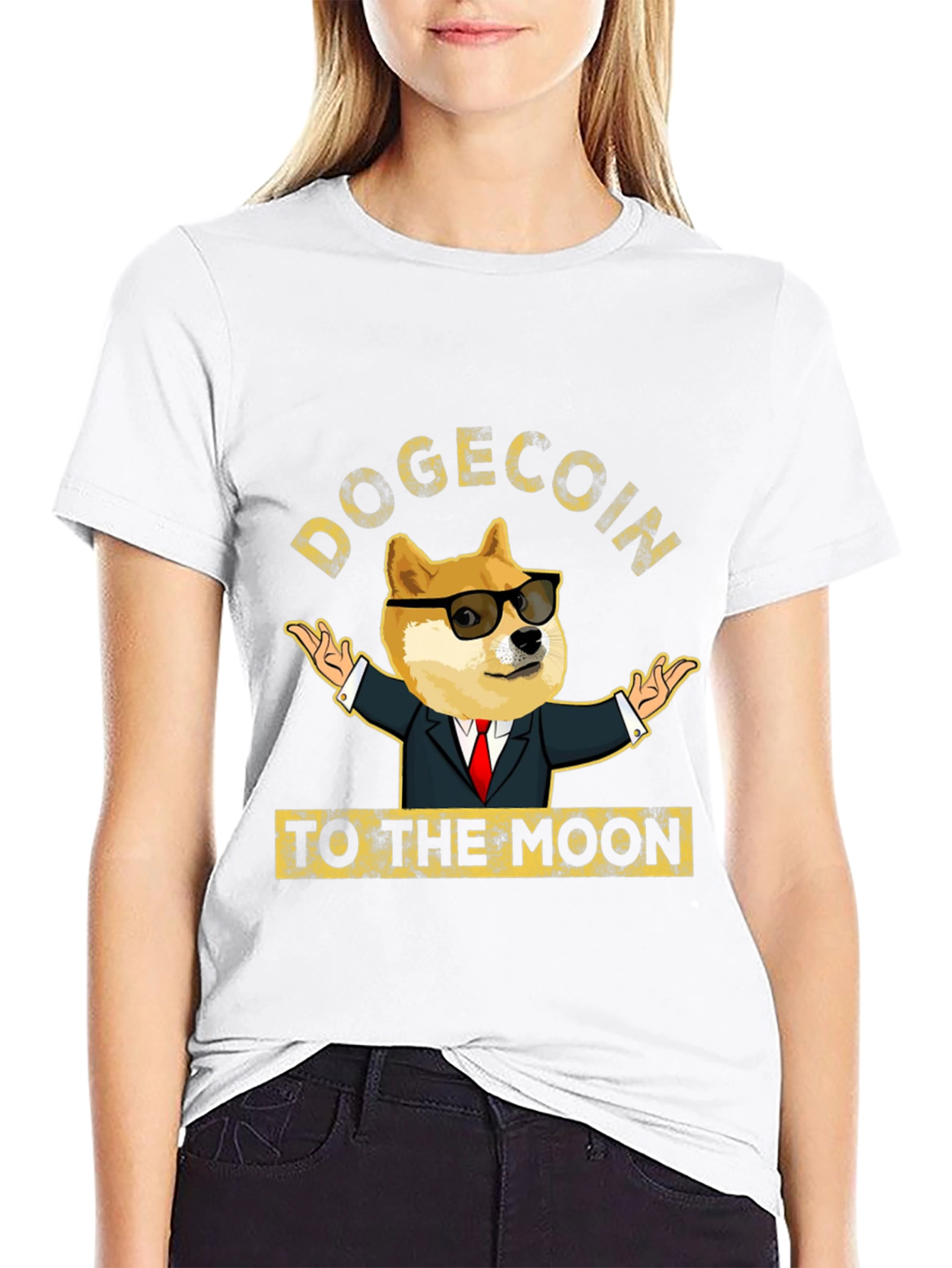 Dogecoin To The Moon T-Shirt