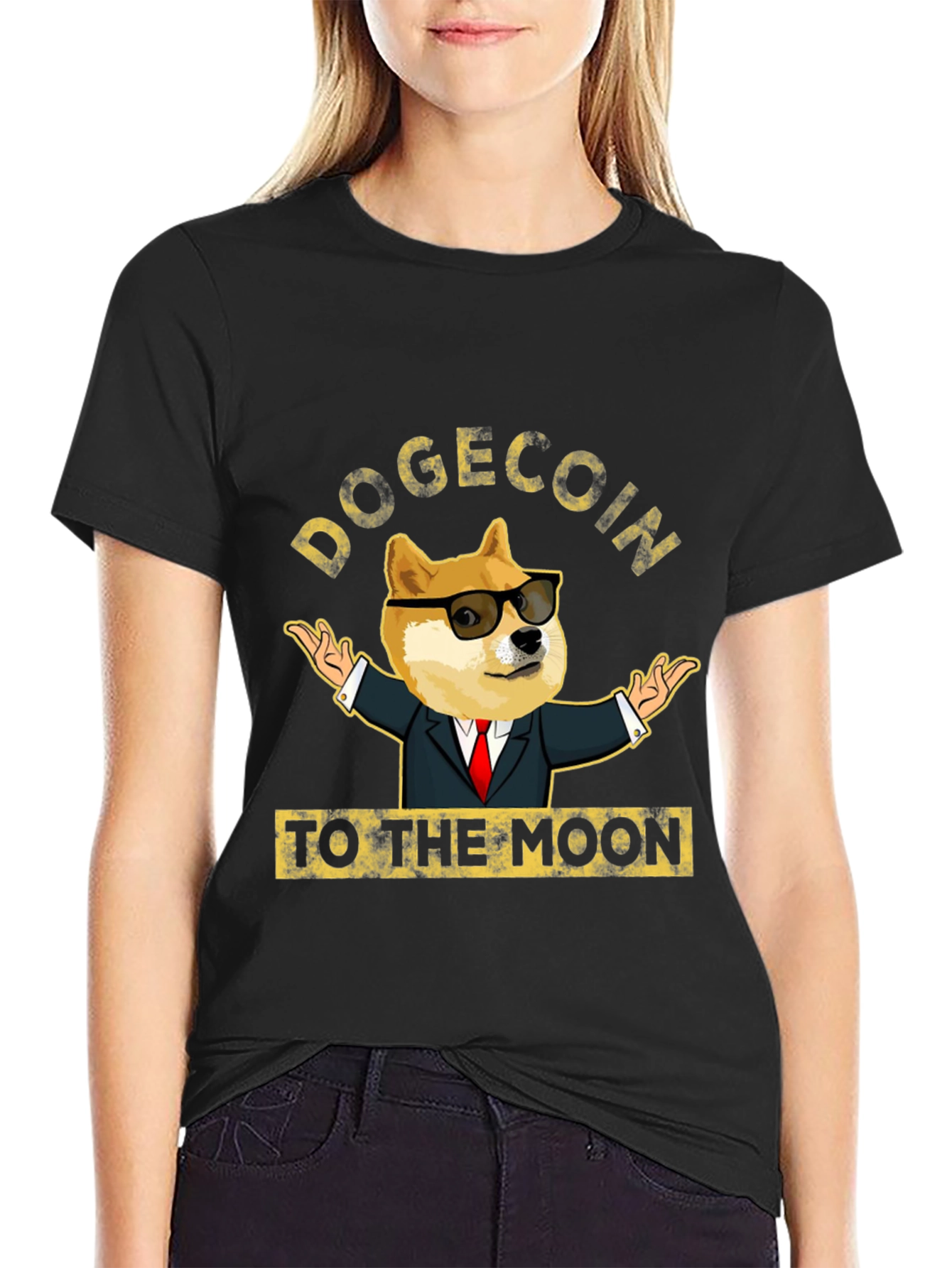 Dogecoin To The Moon T-Shirt