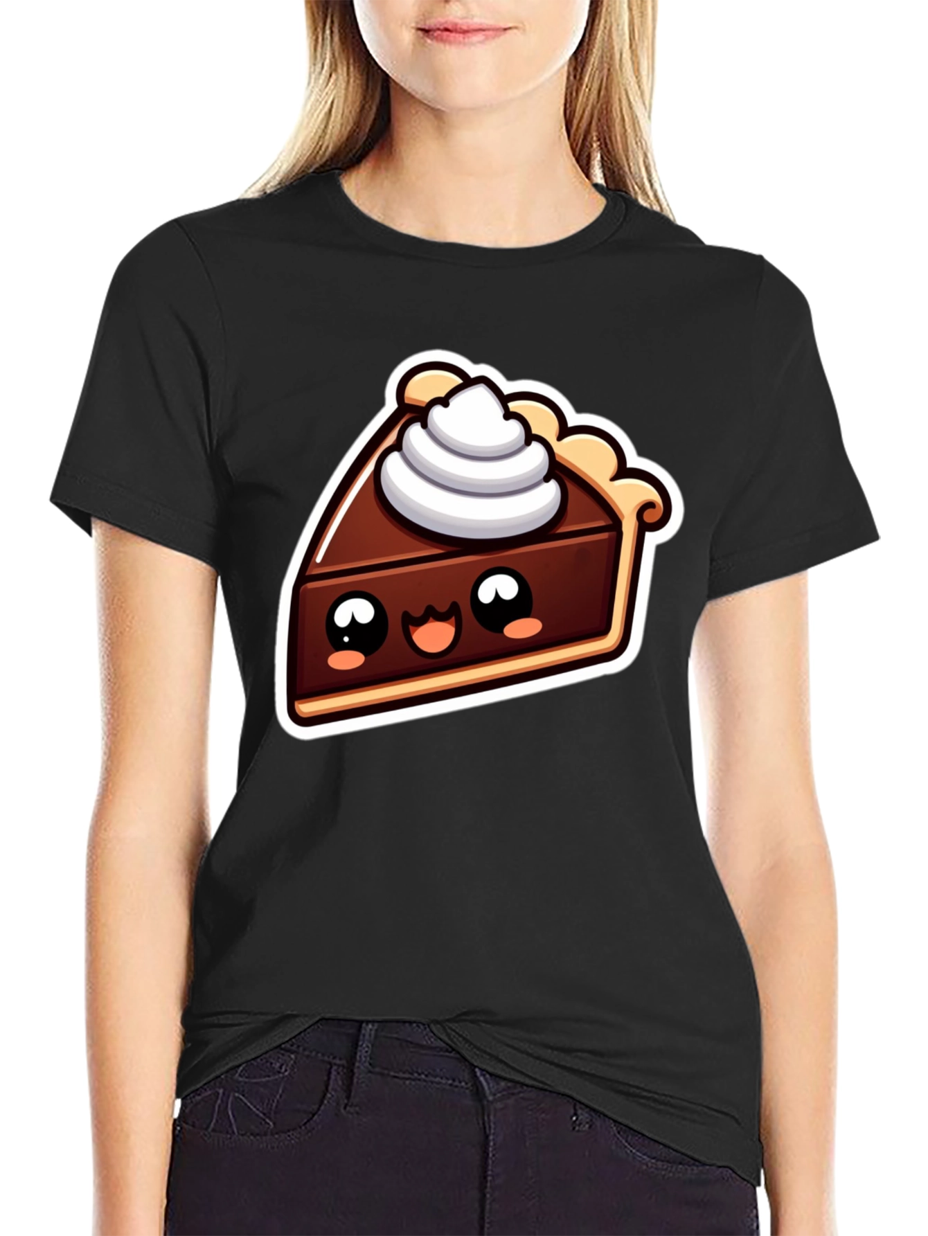 Kawaii Pie Slice T-Shirt