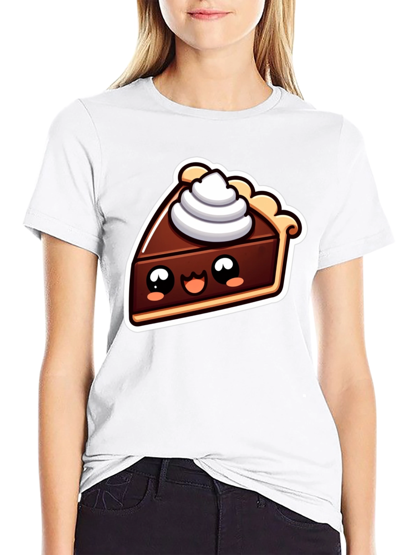 Kawaii Pie Slice T-Shirt