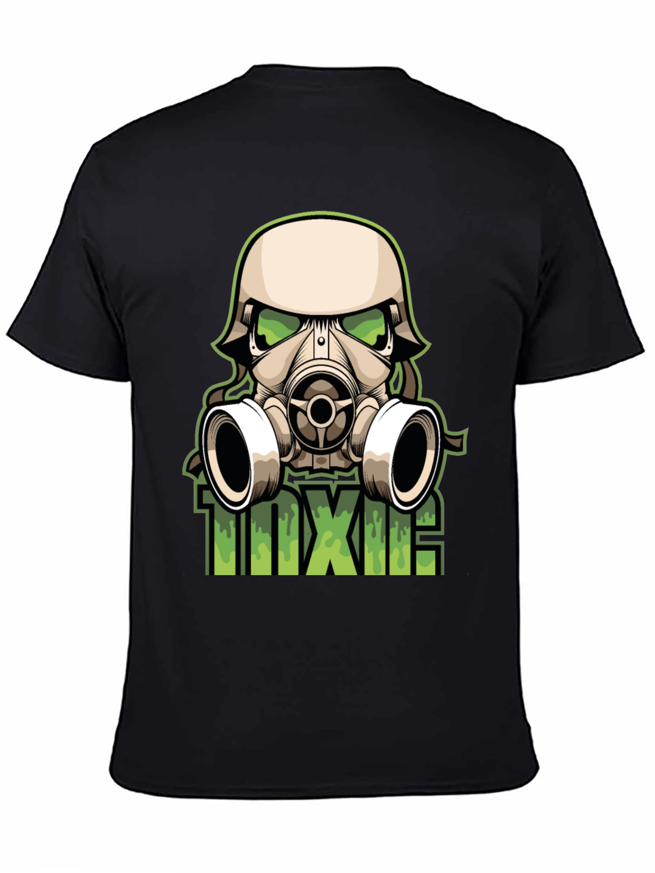 Toxic Graphic T-Shirt - Black Cotton Tee