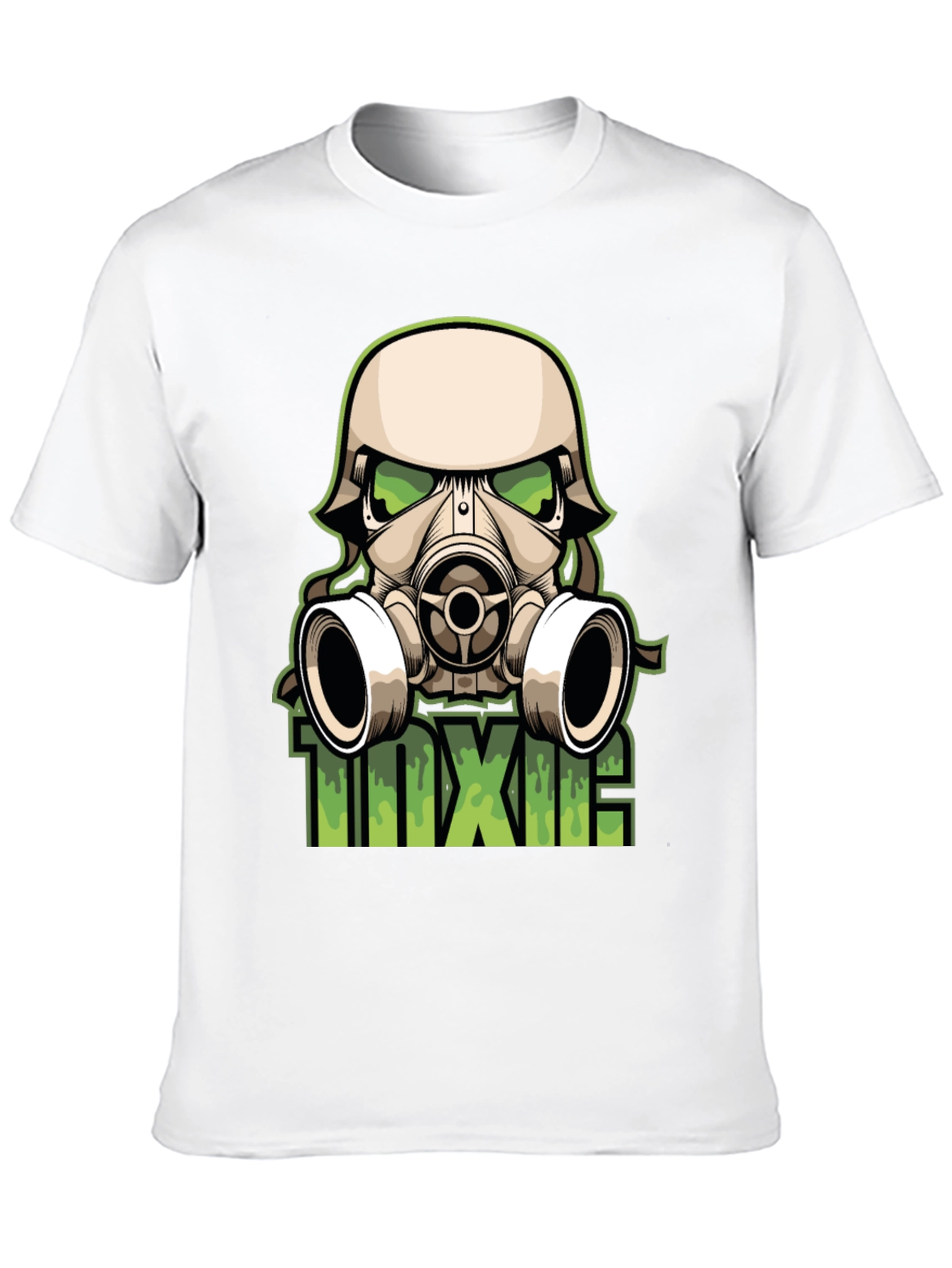 Toxic Graphic T-Shirt - Black Cotton Tee
