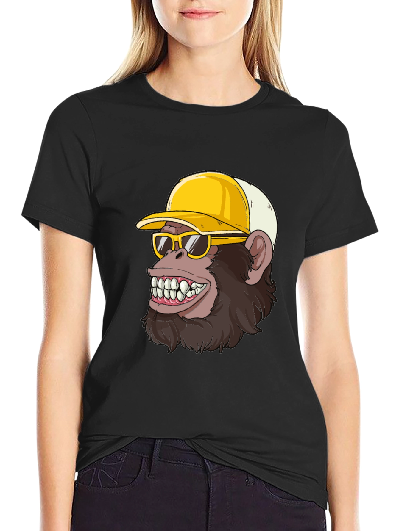 Monkey Graphic T-Shirt